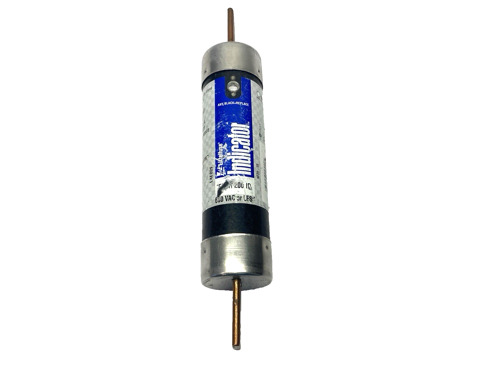 FLSR200ID | Littelfuse Indicator Fuse Dual Element Time Delay Class RK5 600V 200A - Used - Maverick Industrial Sales