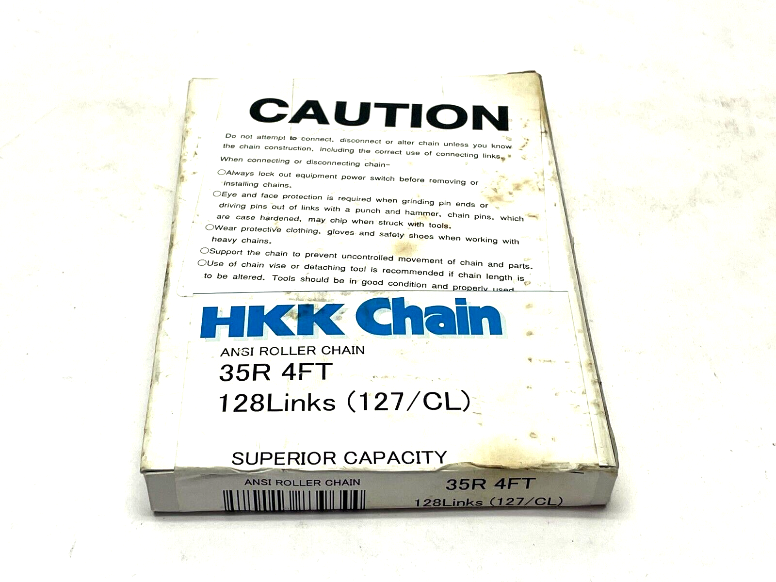 HKK 35R ANSI Roller Chain 4ft 128 Links - Maverick Industrial Sales