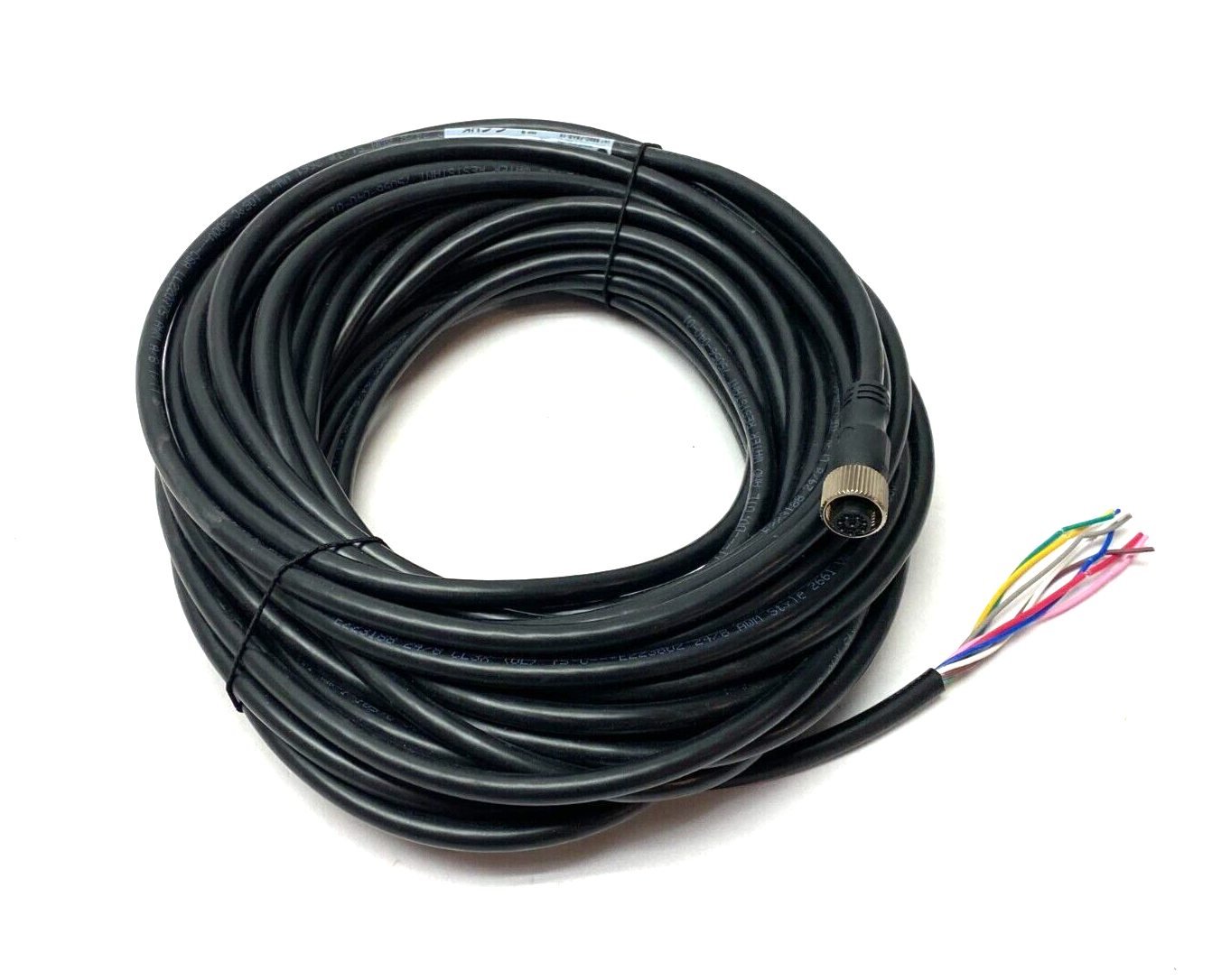 Allen Bradley 889D-F8AB-15 Ser. B Straight DC Micro Cable Female to Leads 8-Pin - Maverick Industrial Sales