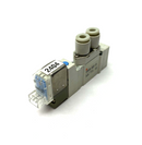 SMC SY3120-5LOZ-C4 5-Port 2-Position Solenoid Valve Plastic Tube Fittings - Maverick Industrial Sales