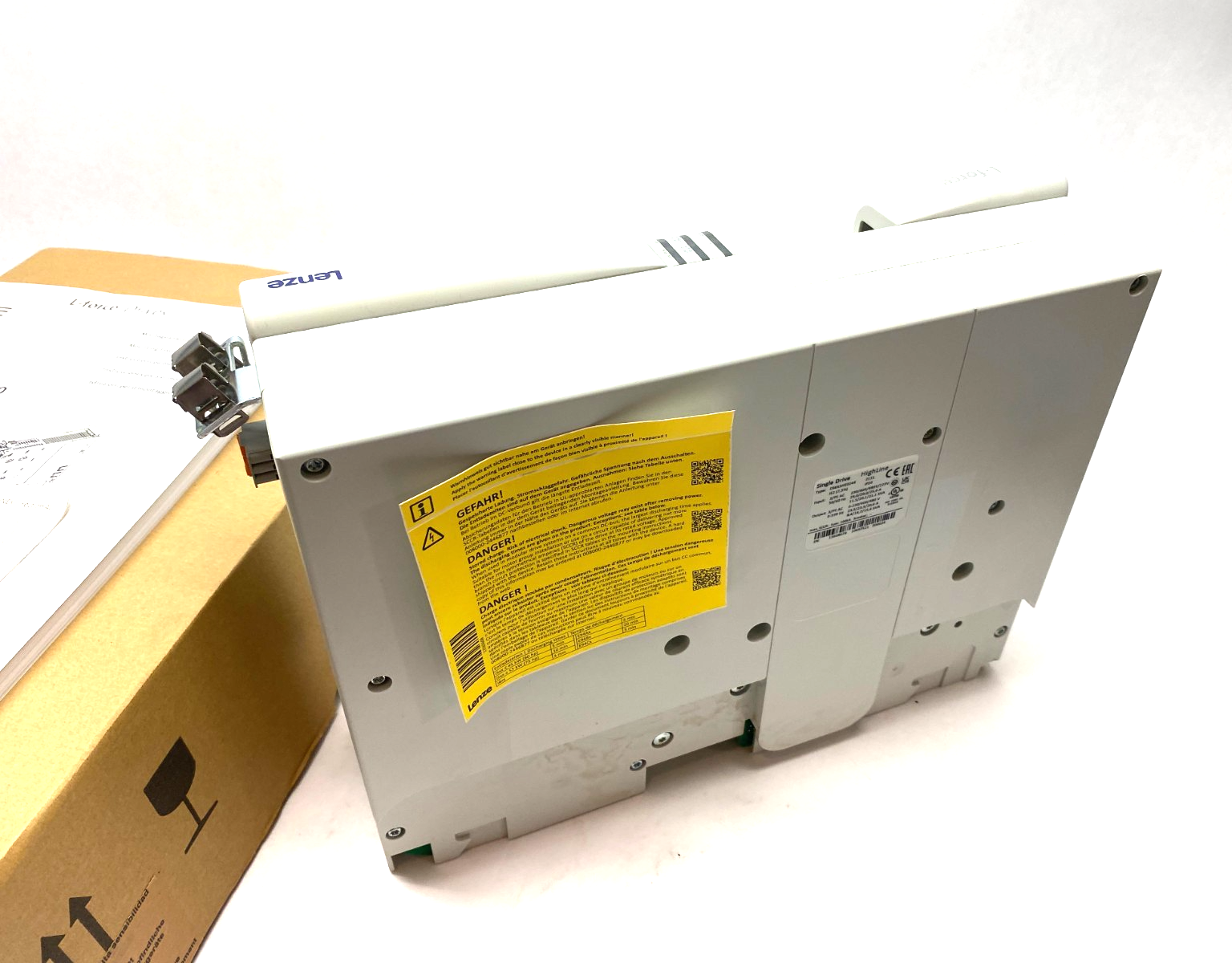 Lenze E94ASHE0244 HighLine Servo Inverter Drive 9400 Single Drive 3 x 400V - Maverick Industrial Sales