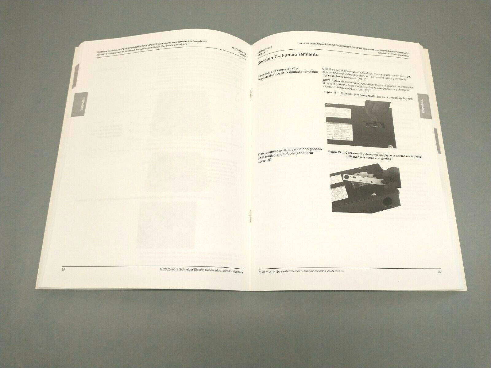 Schneider Electric 45124-054-01B Powerbus Plug-In Units Instruction Bulletin - Used - Maverick Industrial Sales