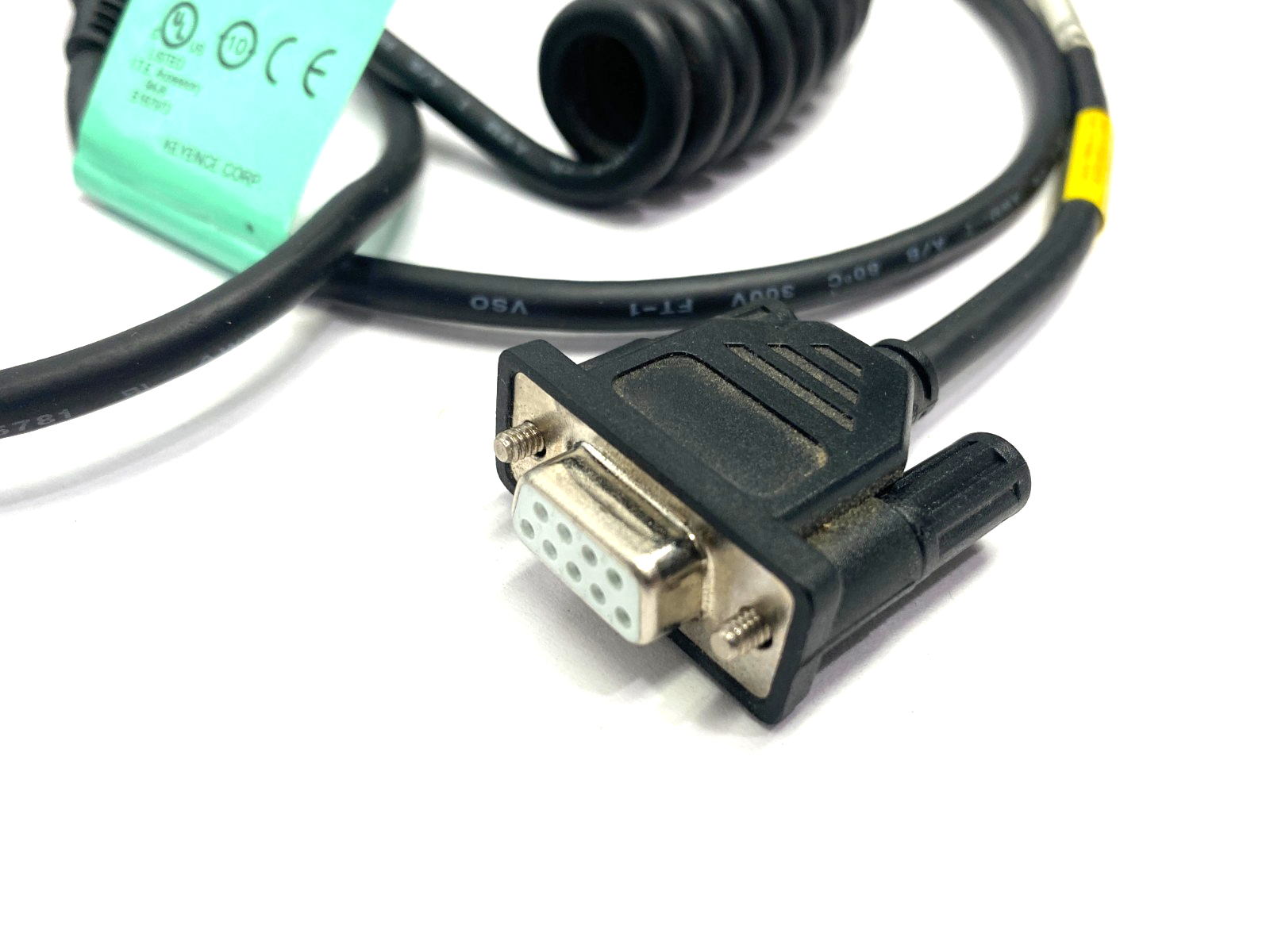 Keyence HR-101 Rev. Q Handheld Code Reader/Scanner, 0-114mm Reading - Maverick Industrial Sales