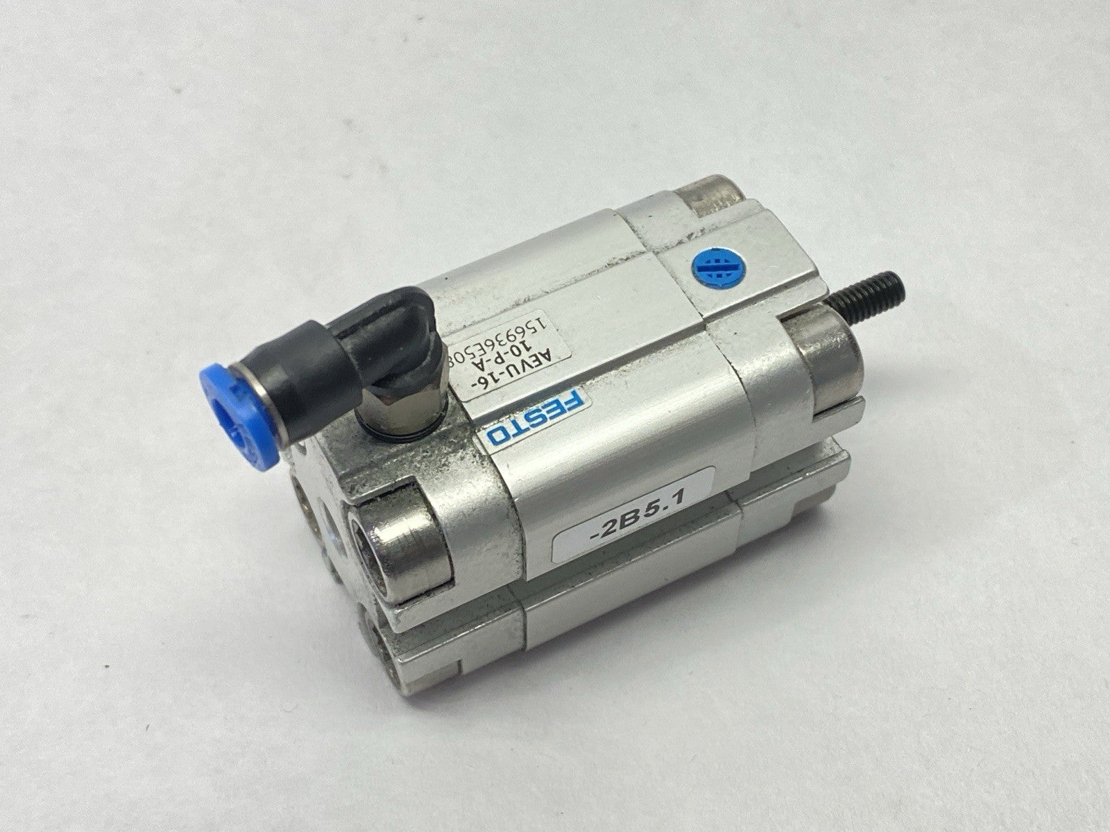 Festo AEVU-16-10-P-A Compact Pneumatic Cylinder 16mm Bore 10mm Stroke 156936 - Maverick Industrial Sales