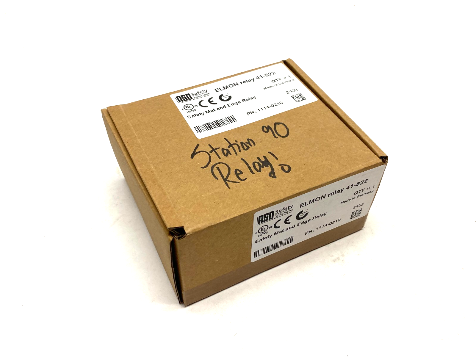 ASO Safety Solutions 1114-0210 Safety Mat and Edge Relay ELMON relay 41-822 - Maverick Industrial Sales