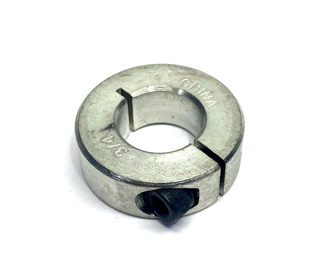 3/4in Shaft Collar | 1-Piece Clamping Shaft Collar 3/4" Bore x 1/2" Wide LOT OF 13 - New – Open box - Maverick Industrial Sales