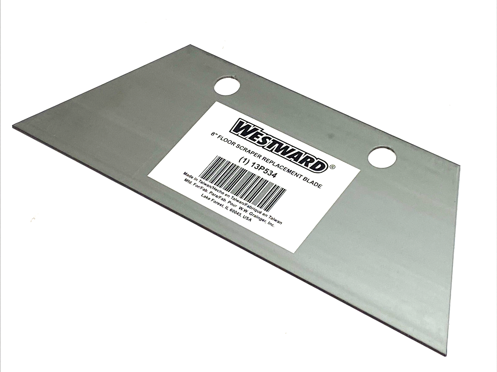 Westward 13P534 Replacement Scraper Blade 8″ High Carbon Steel - Maverick Industrial Sales