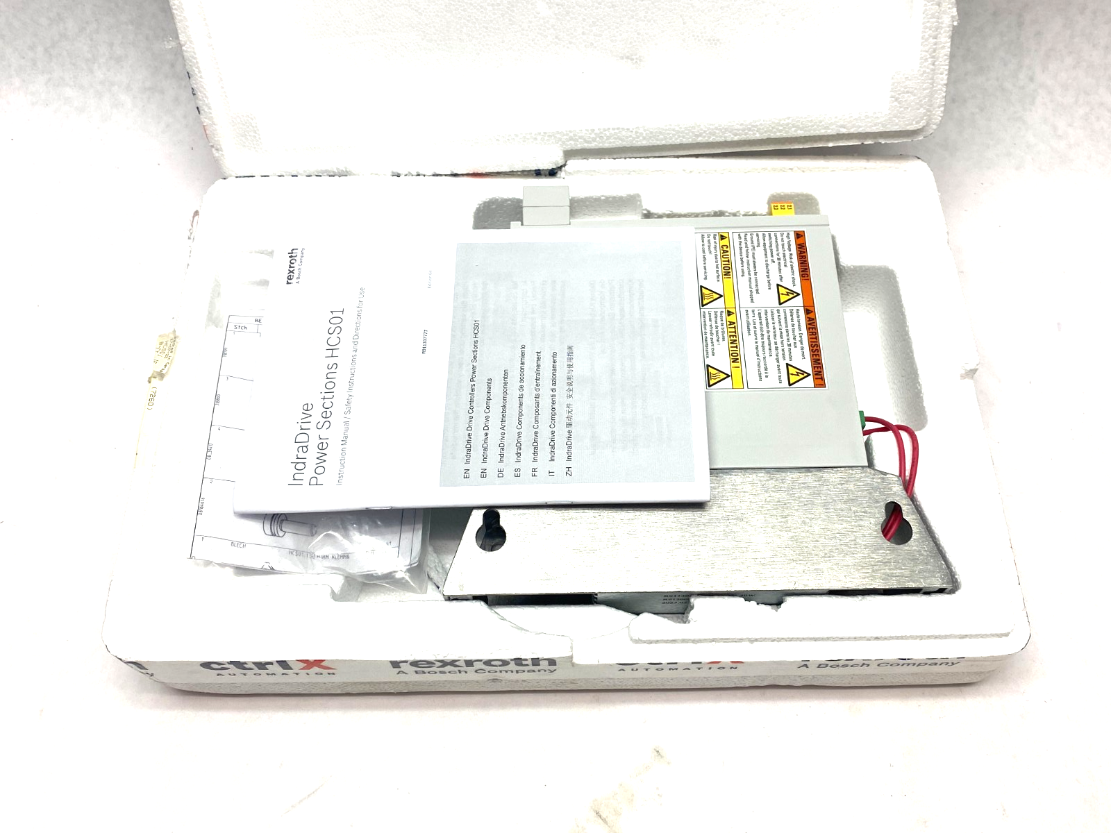 Bosch Rexroth R911344536 Comp. Converter HCS01.1E-W0006-A-02-B-ET-EC-NN-S4-NN-FW - Maverick Industrial Sales
