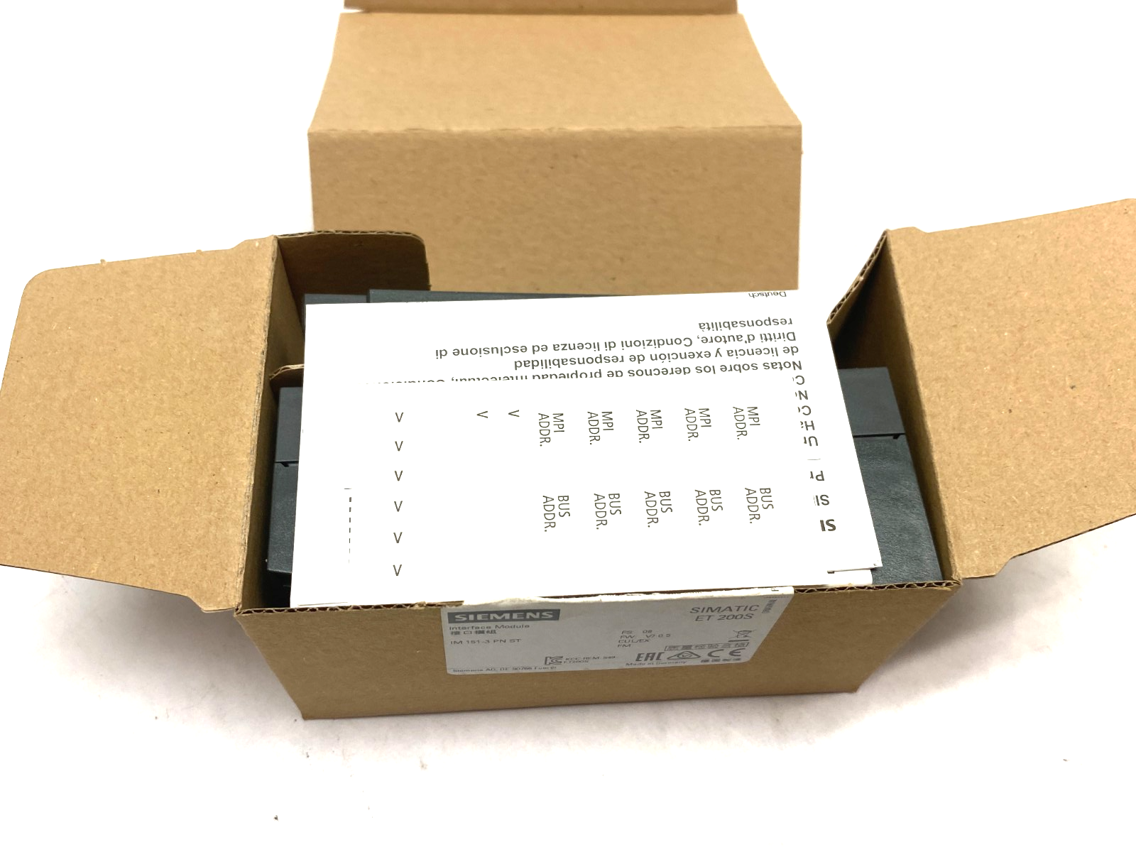 Siemens 6ES7151-3AA23-0AB0 SIMATIC DP Interface Module IM 151-3 PN ST - Maverick Industrial Sales