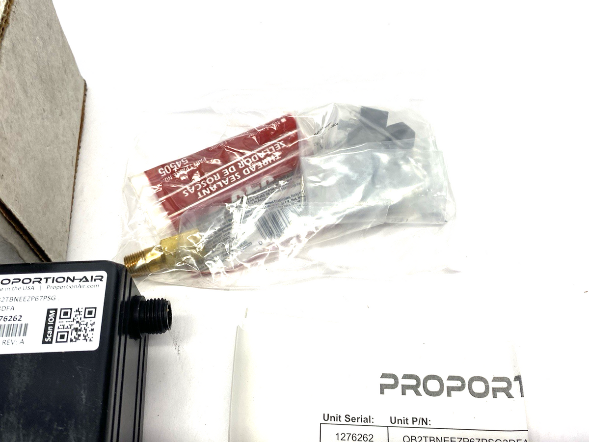 Proportion Air QB2TBNEEZP67PSG Rev. A Electronic Air Volume Booster 3DFA - Maverick Industrial Sales