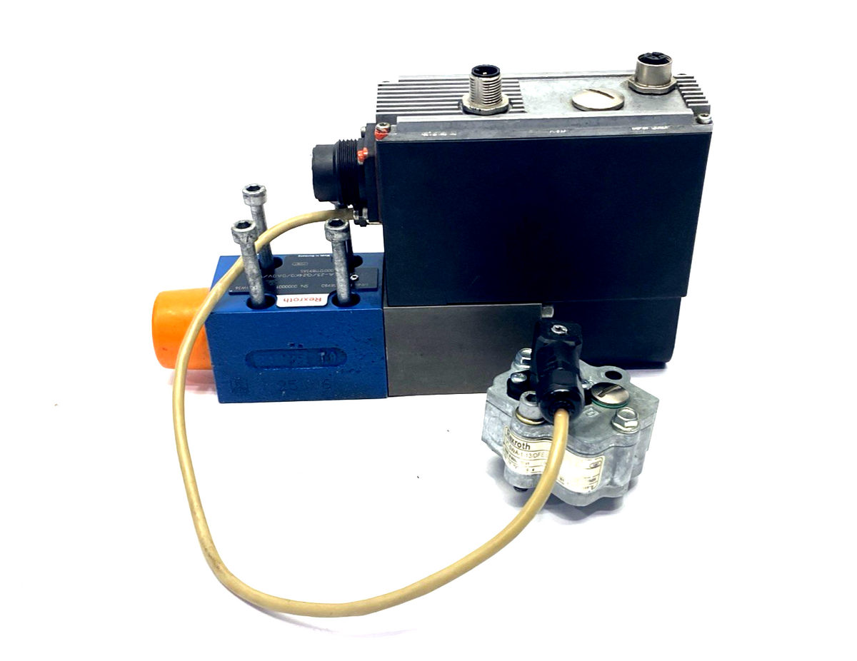 Bosch Rexroth R900618980 Valve VT-DFPC-A-23/G24K0/0A0V/V w/ R900913641 Sensor - Maverick Industrial Sales