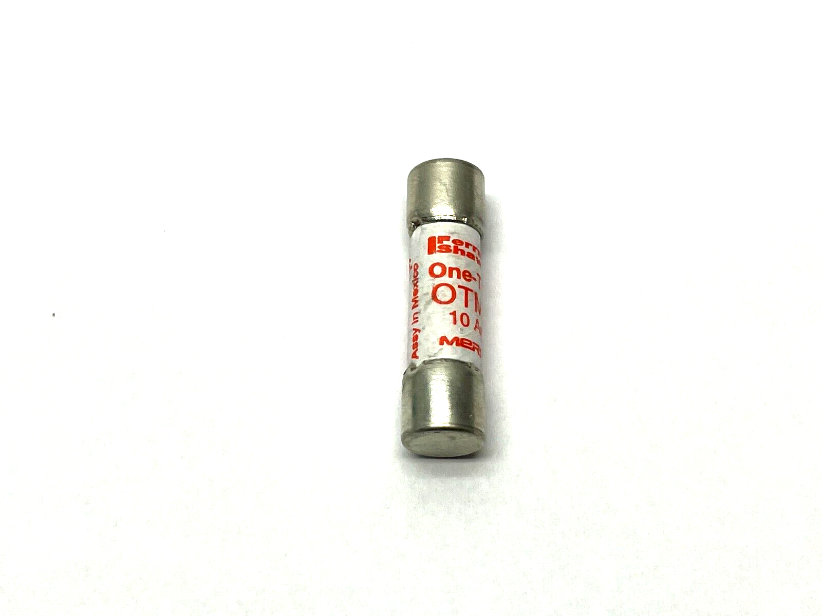 Mersen Ferraz Shawmut OTM10 One Time Fuse 10A LOT OF 5 - Maverick Industrial Sales
