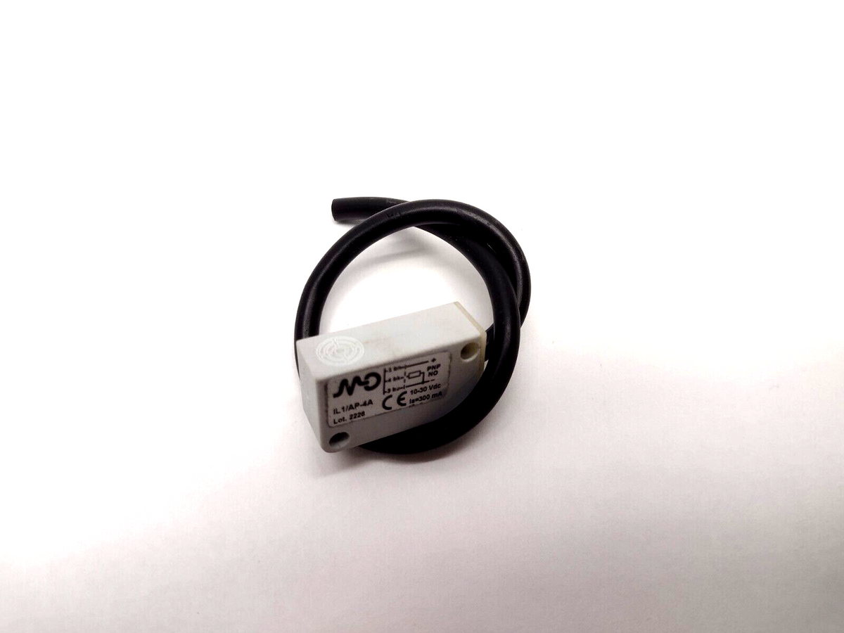 IL1/AP-4A | Micro Detectors Inductive Sensor 90 Degree 7" Cable - Used - Maverick Industrial Sales