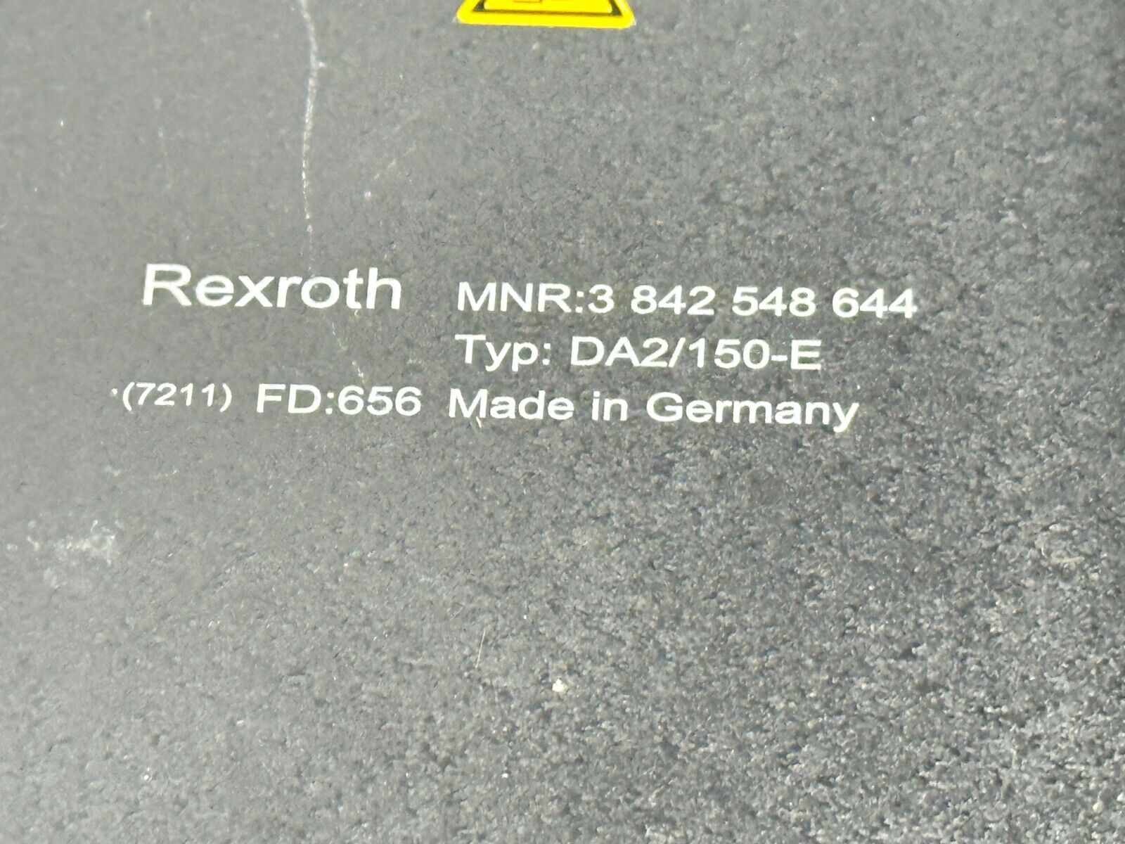 Bosch Rexroth 3842548644 Damper DA2/150-E NO HARDWARE - Maverick Industrial Sales