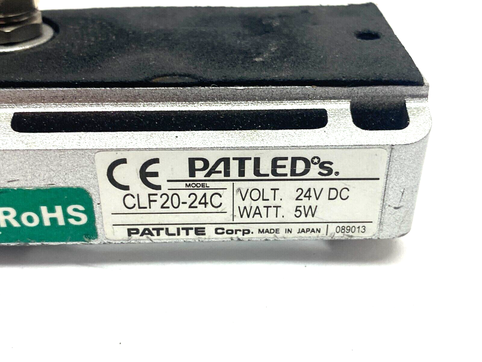 Patlite CLF20-24C PatLEDs Light Bar Super Bright 200mm 24VDC 1700lux SCUFFED - Maverick Industrial Sales