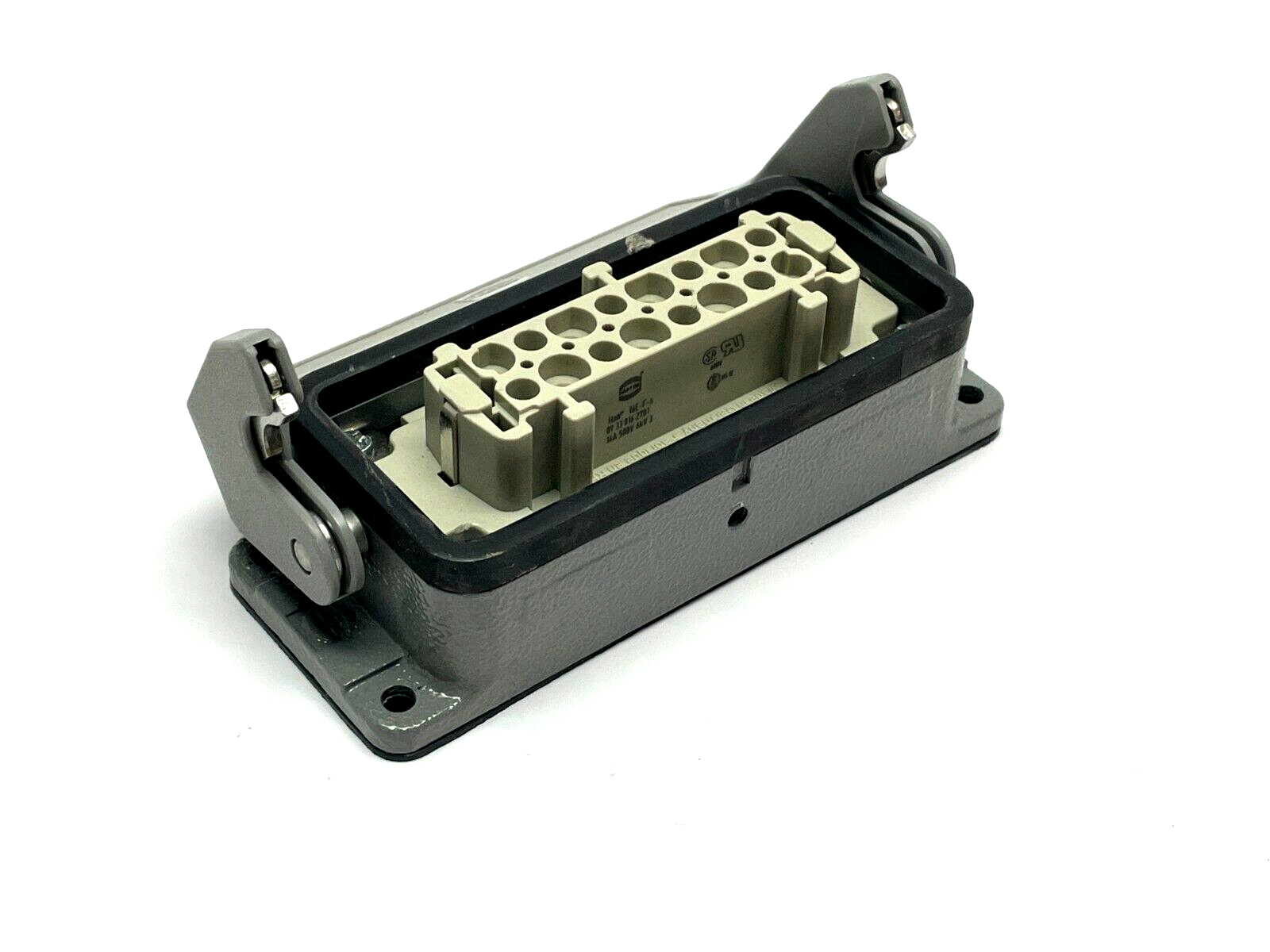 Harting Han 16E-F-s Industrial Connector Female 09 33 016 2701 - Used - Maverick Industrial Sales