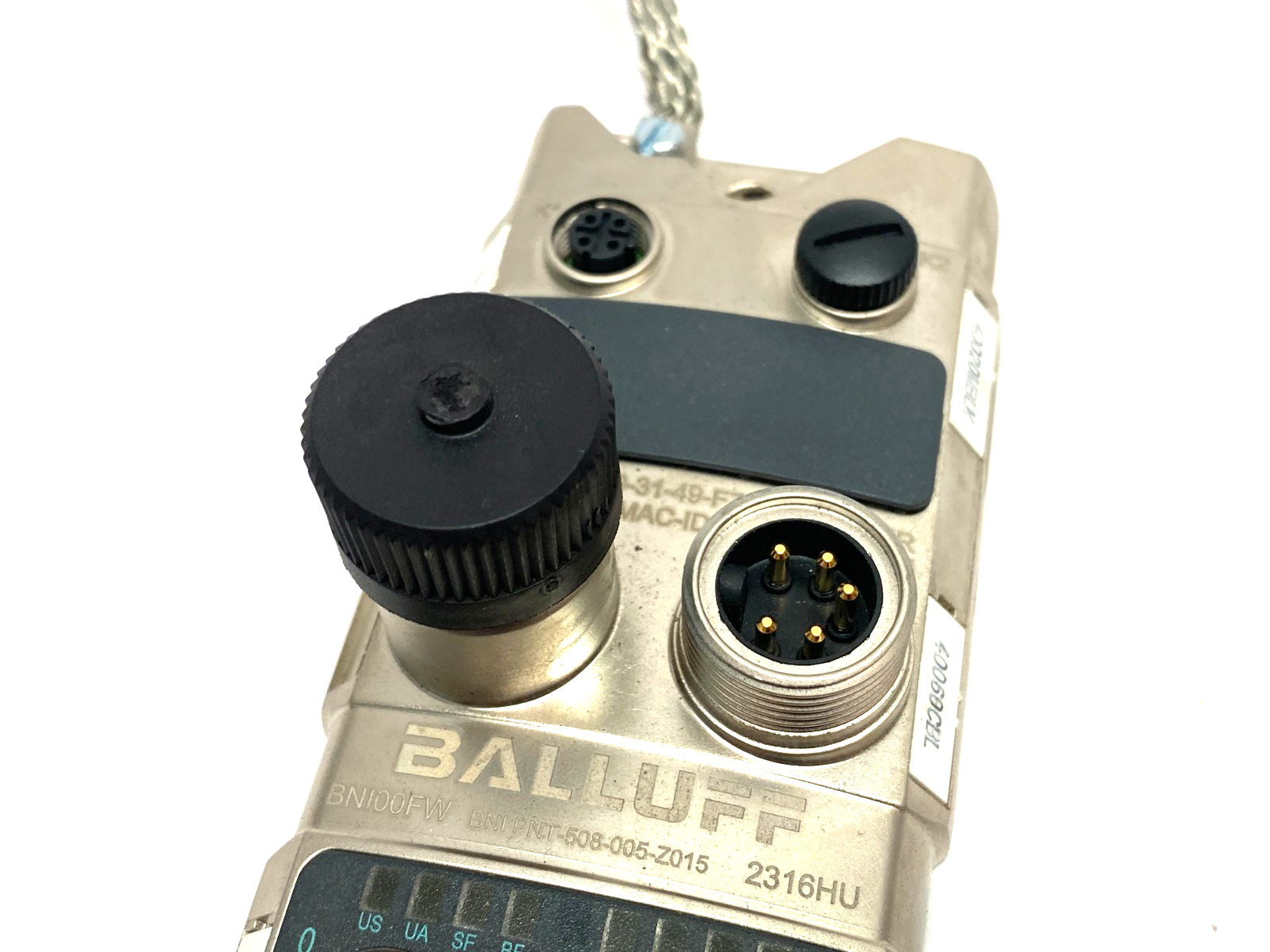 Balluff BNI00FW Profinet Hub Network I/O Block BNI PNT-508-005-Z015 - Maverick Industrial Sales