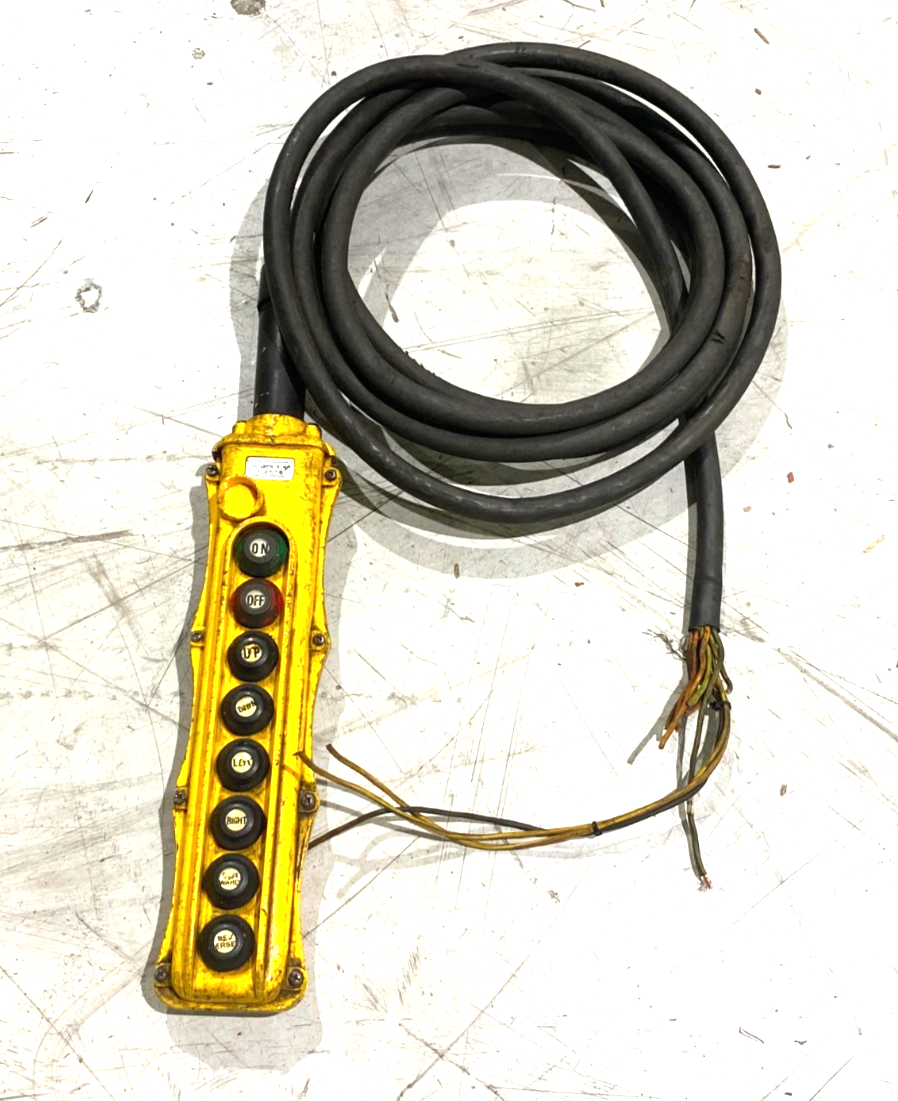 Magnetek SBPN-8-WH Pendant Control Station 8-Button, 6-Single Speed Buttons - Maverick Industrial Sales