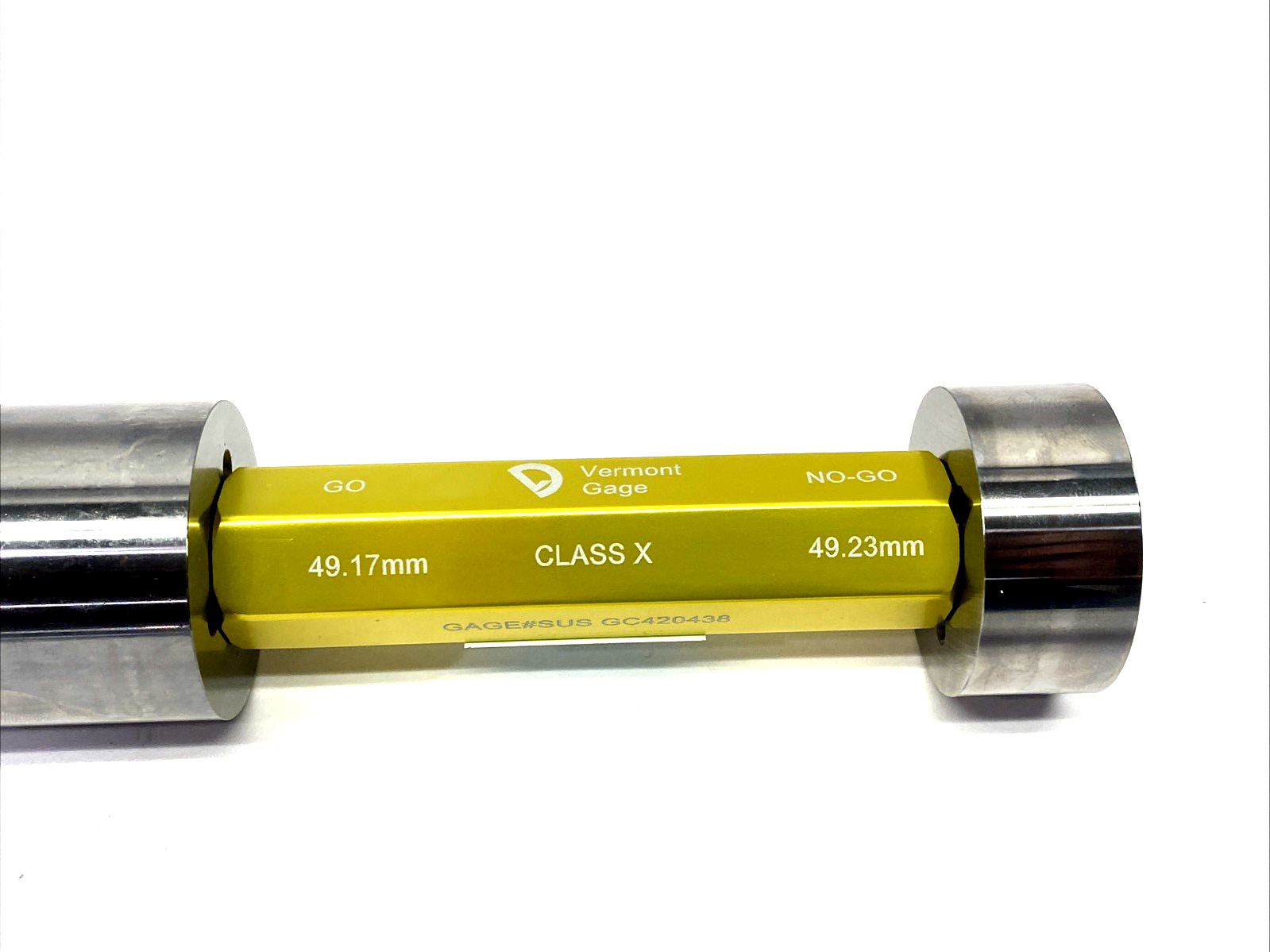 Vermont Gage 191204320 STL X GO/NO-GO Trilock Assembly 49.17+mm/49.23-mm - Maverick Industrial Sales