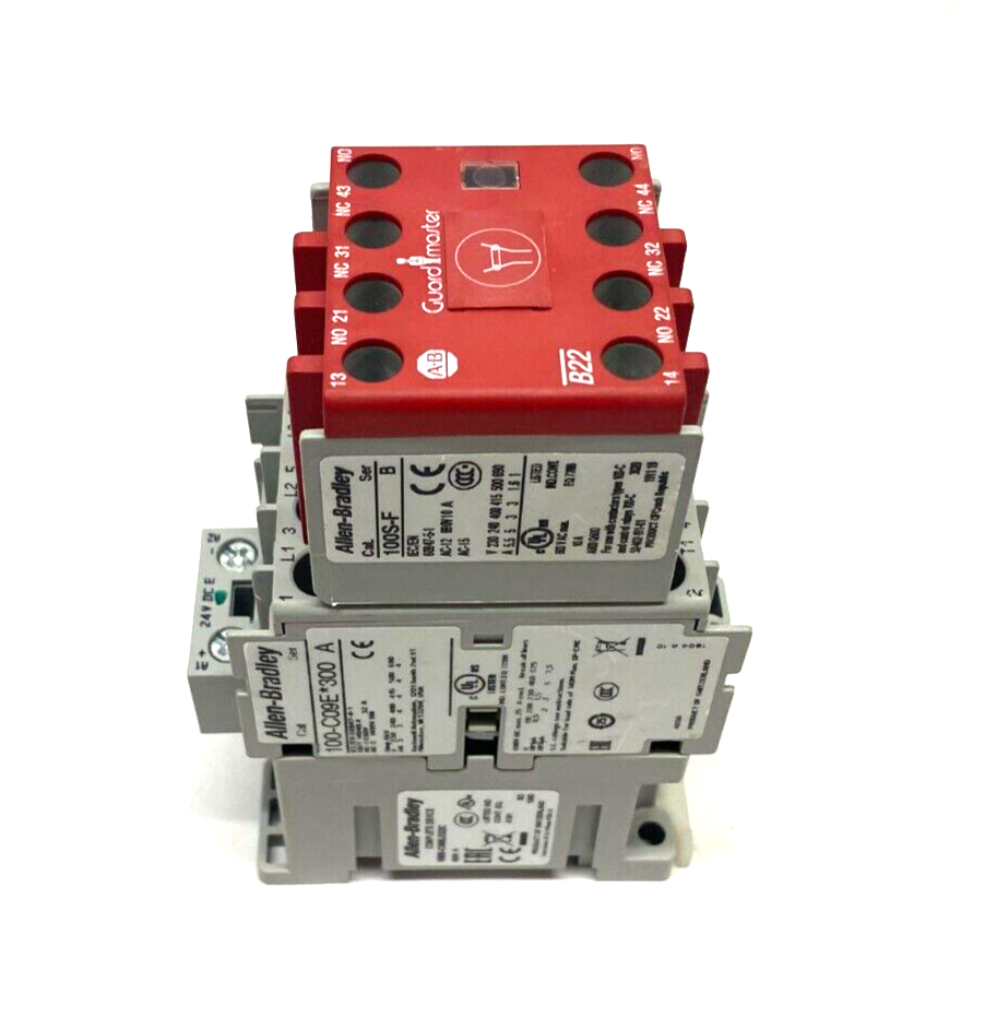 Allen Bradley 100S-C09EJ322C Ser. A Guardmaster Safety Contactor 3 NO, 1 NC - Maverick Industrial Sales