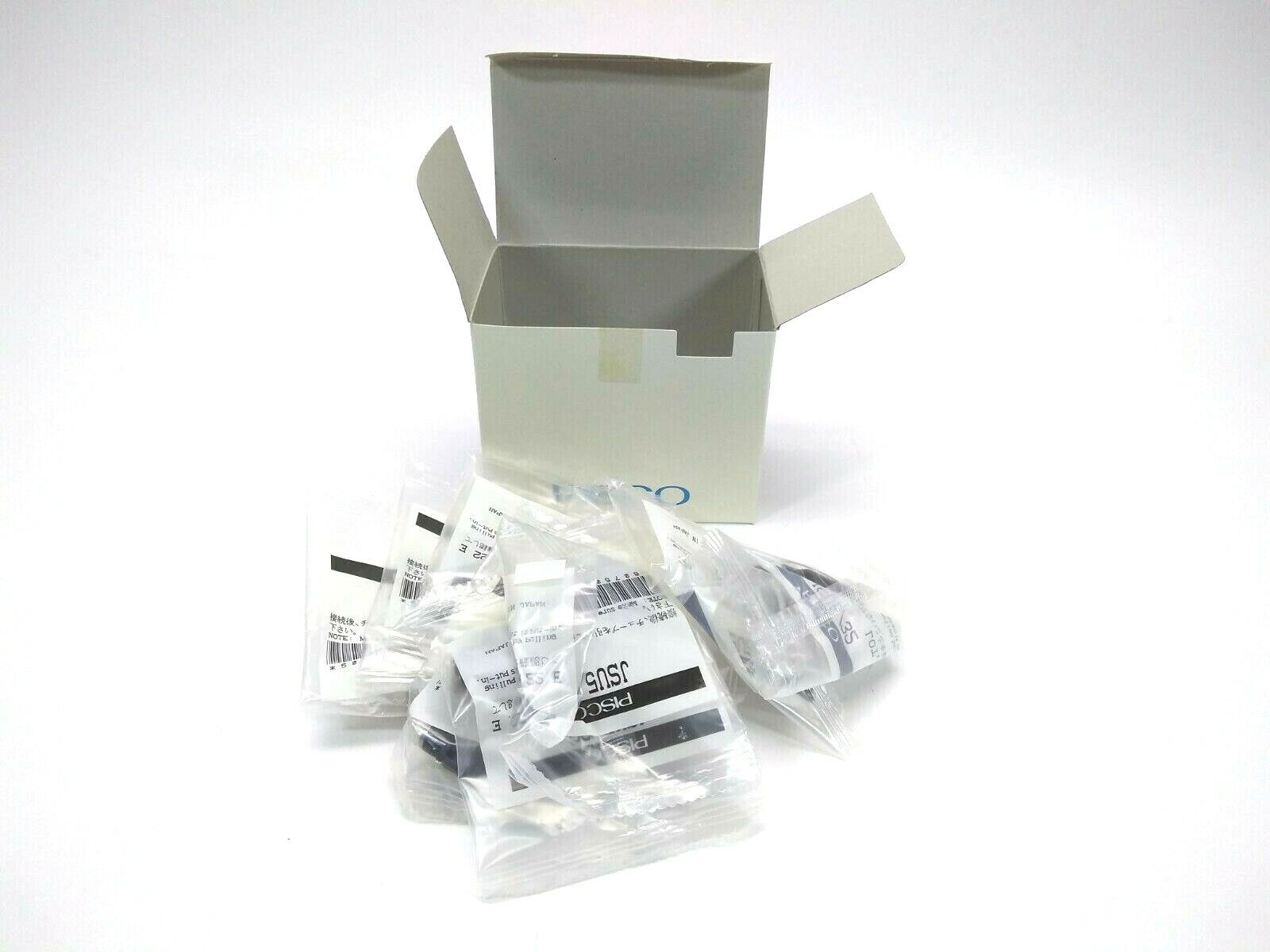 Pisco JSU5/32 Push To Connect Pneumatic Fitting with Flow Control 5/32 BOX of 10 - Maverick Industrial Sales