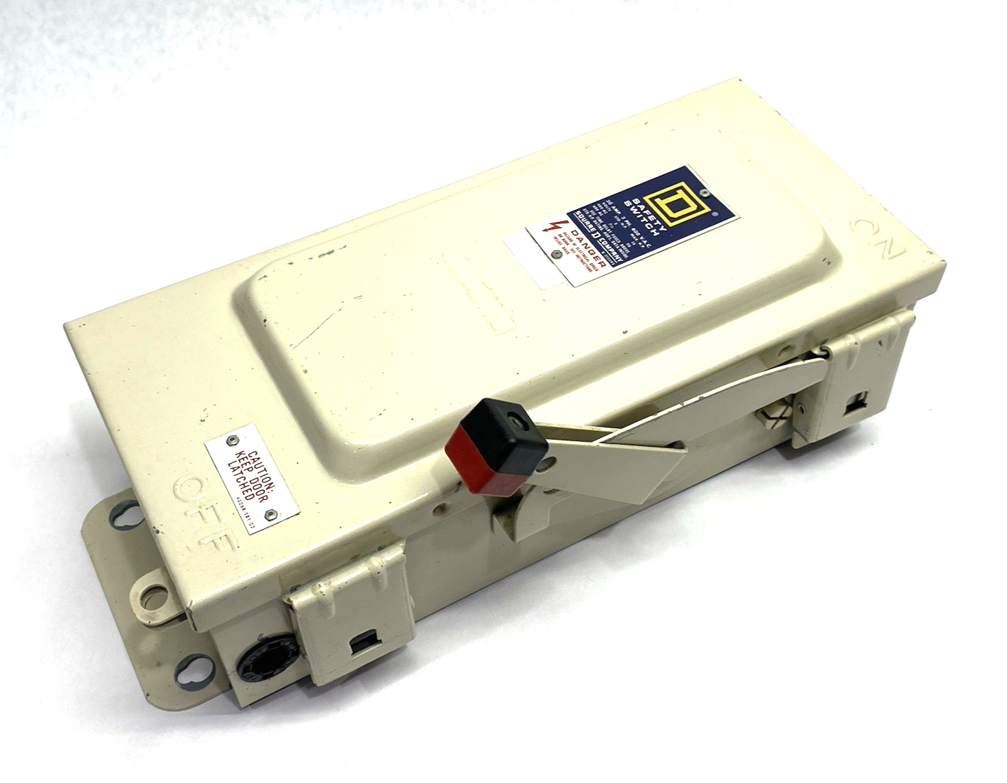 H361A | Schneider Square D Safety Switch, Heavy duty, Fusible, 30A, 3-Pole, 20HP - Used - Maverick Industrial Sales