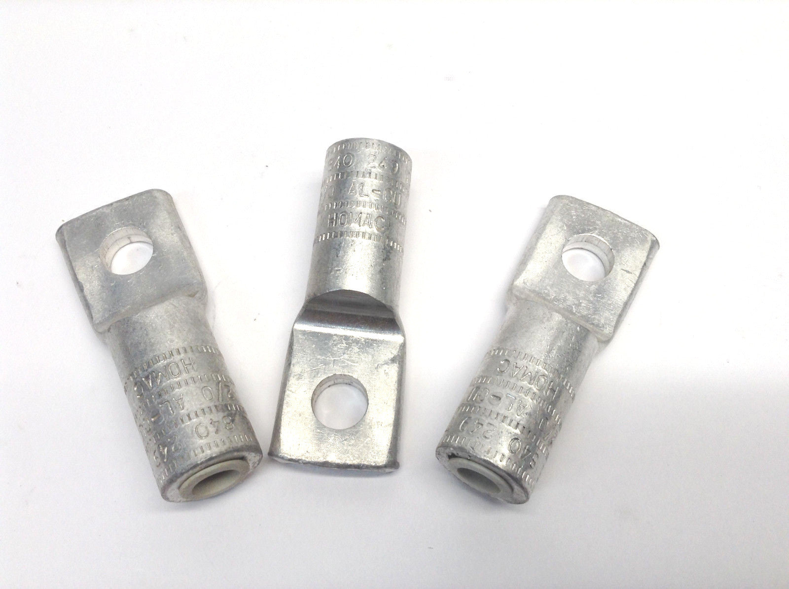 Homac Thomas & Betts SA-2/0 48 Single Lug Aluminum Crimp Connectors LOT OF 3 - Maverick Industrial Sales