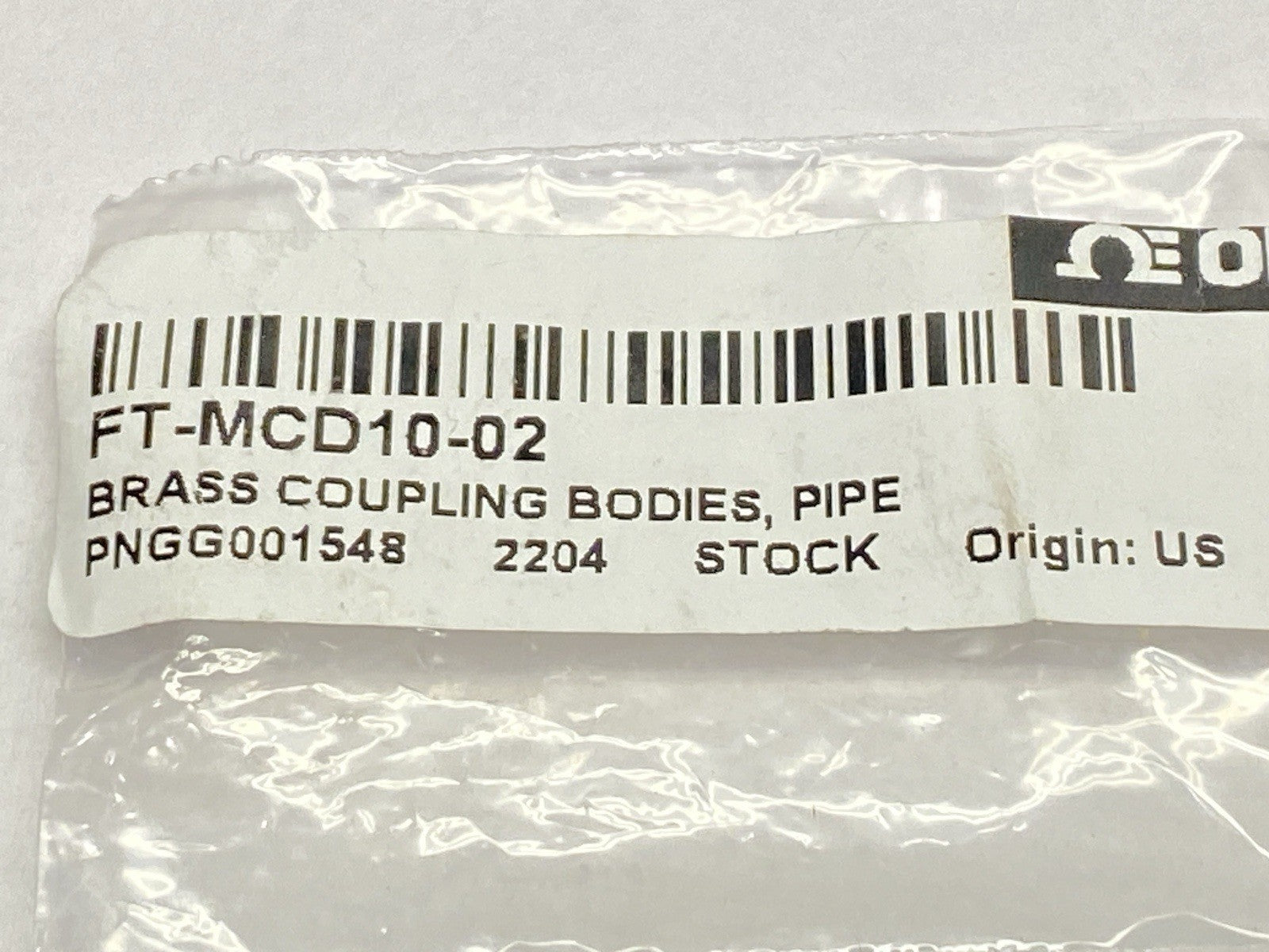 FT-MCD10-02 | Omega Chrome Plated Brass Coupling 1/8" Flow - New - Maverick Industrial Sales