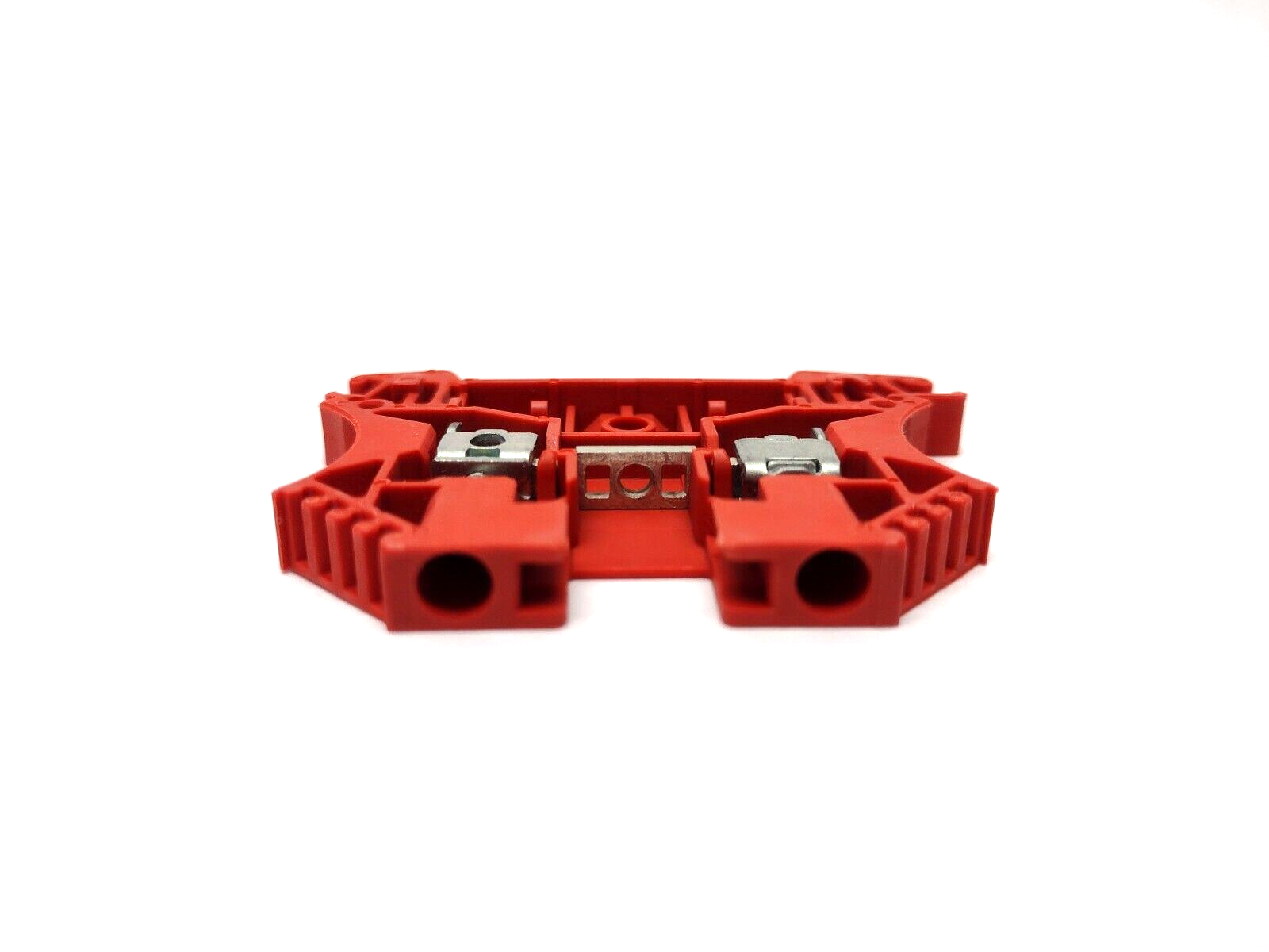 Allen Bradley 1492-J4-RE Feed Through Terminal Block RED 4mm, LOT OF 10 - Maverick Industrial Sales