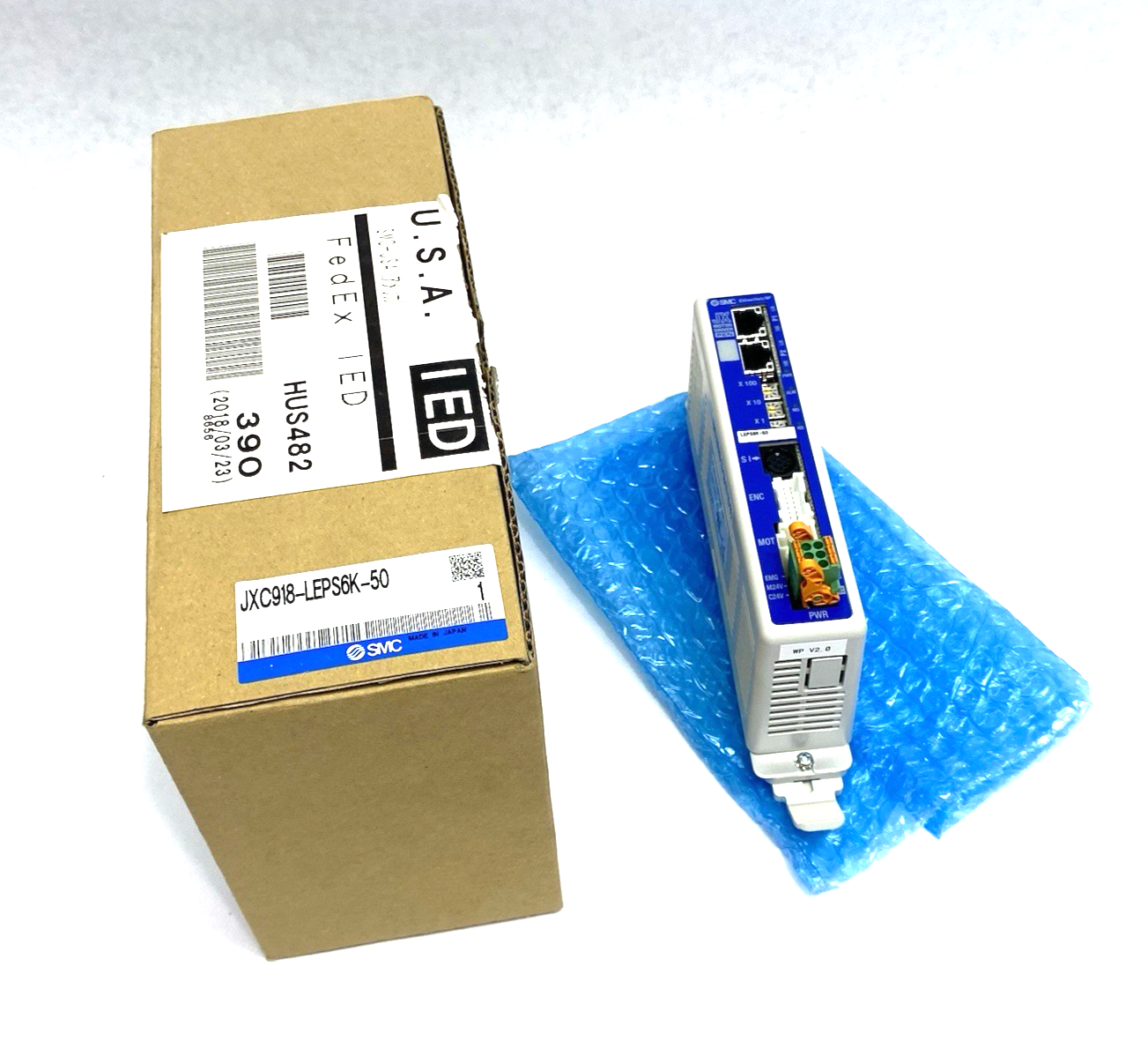 JXC918-LEPS6K-50 | SMC Electric Actuator Controller - New Other - Maverick Industrial Sales