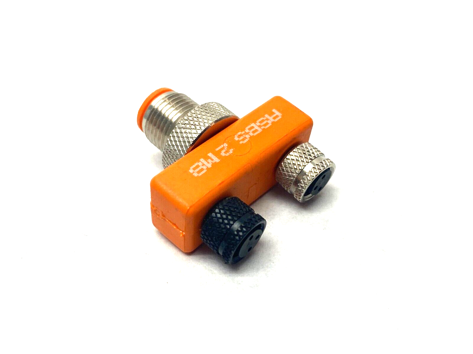 Lumberg Automation ASBS 2 M8 M12 to x2 M8 Cable Splitter Tee - Maverick Industrial Sales