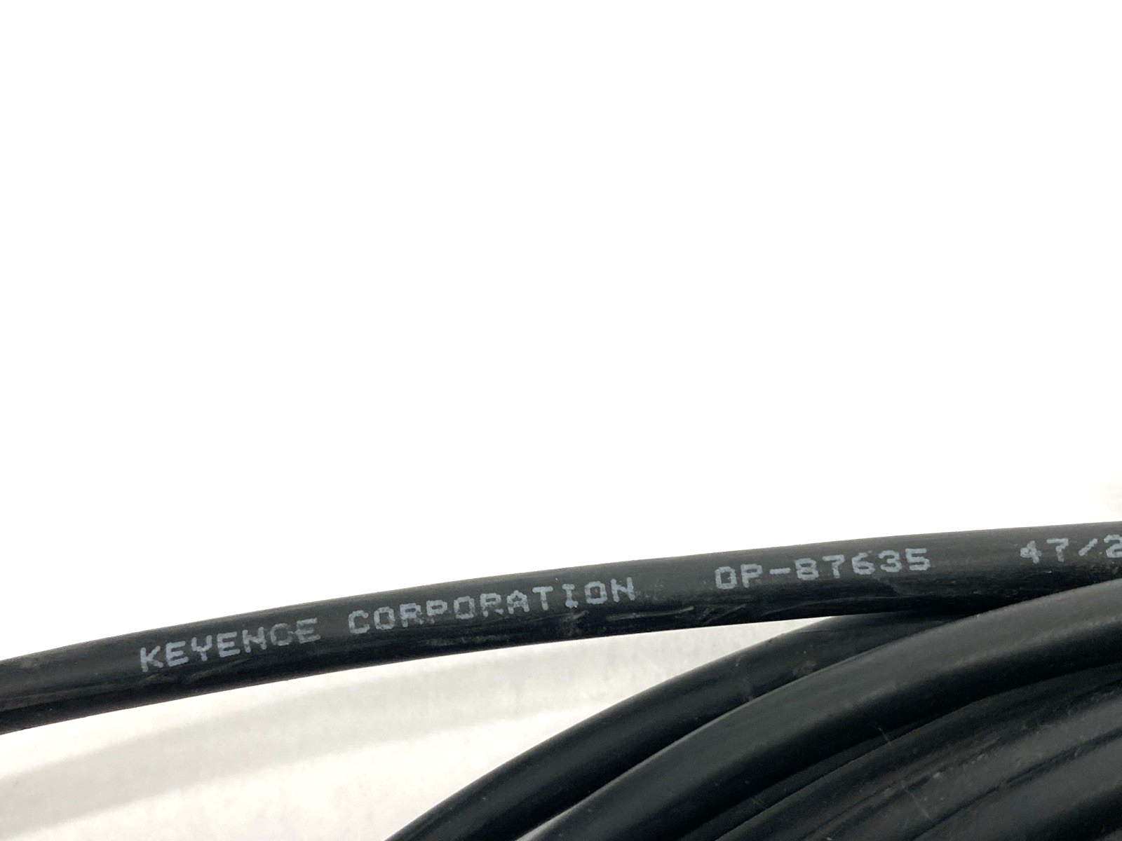 Keyence OP-87635 Double-Ended Connector Cable 4-Pin M12 Male to Female 10m - Maverick Industrial Sales