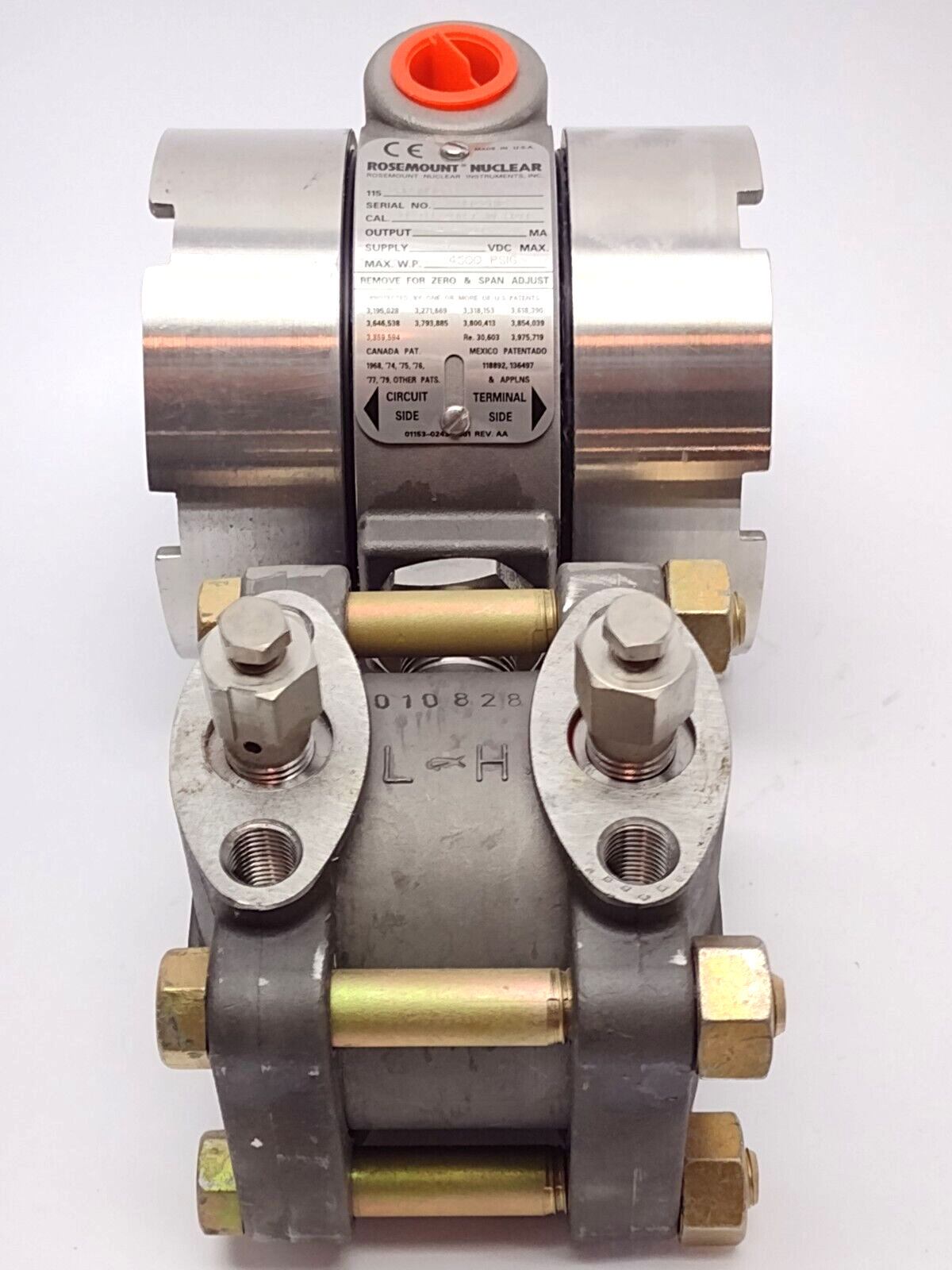 Rosemount Nuclear 1152HP5N92PB Pressure Transmitter 0-208.7 IN H20 4500PSIG MAX - Maverick Industrial Sales