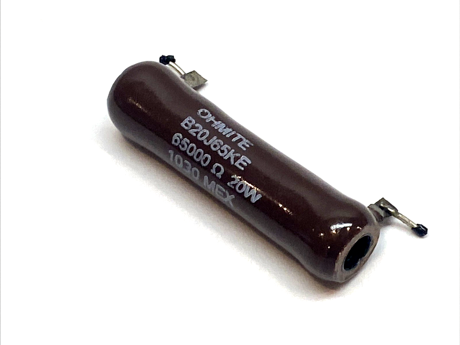 B20J50KE | Ohmite Vitreous Wirewound Power Resistor PCB Mount 20W 50KΩ - Used - Maverick Industrial Sales