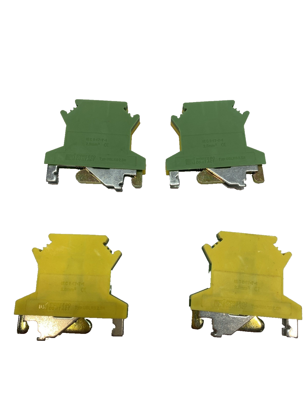 Wonkedo Contact USLKG2.5N Terminal Block Pin LOT OF 4 - Maverick Industrial Sales