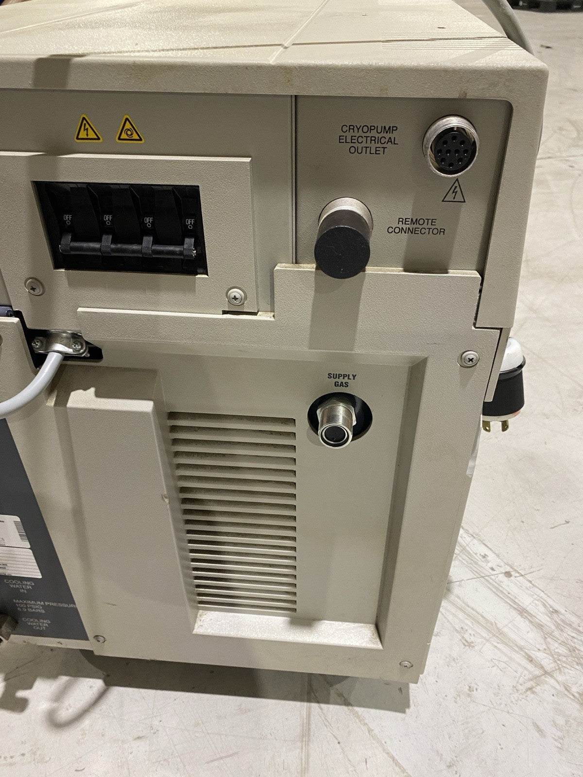 CTI Cryogenics 8135901G001 9600 Series Compressor 380-460V Cracked Casing 3Ph - Maverick Industrial Sales