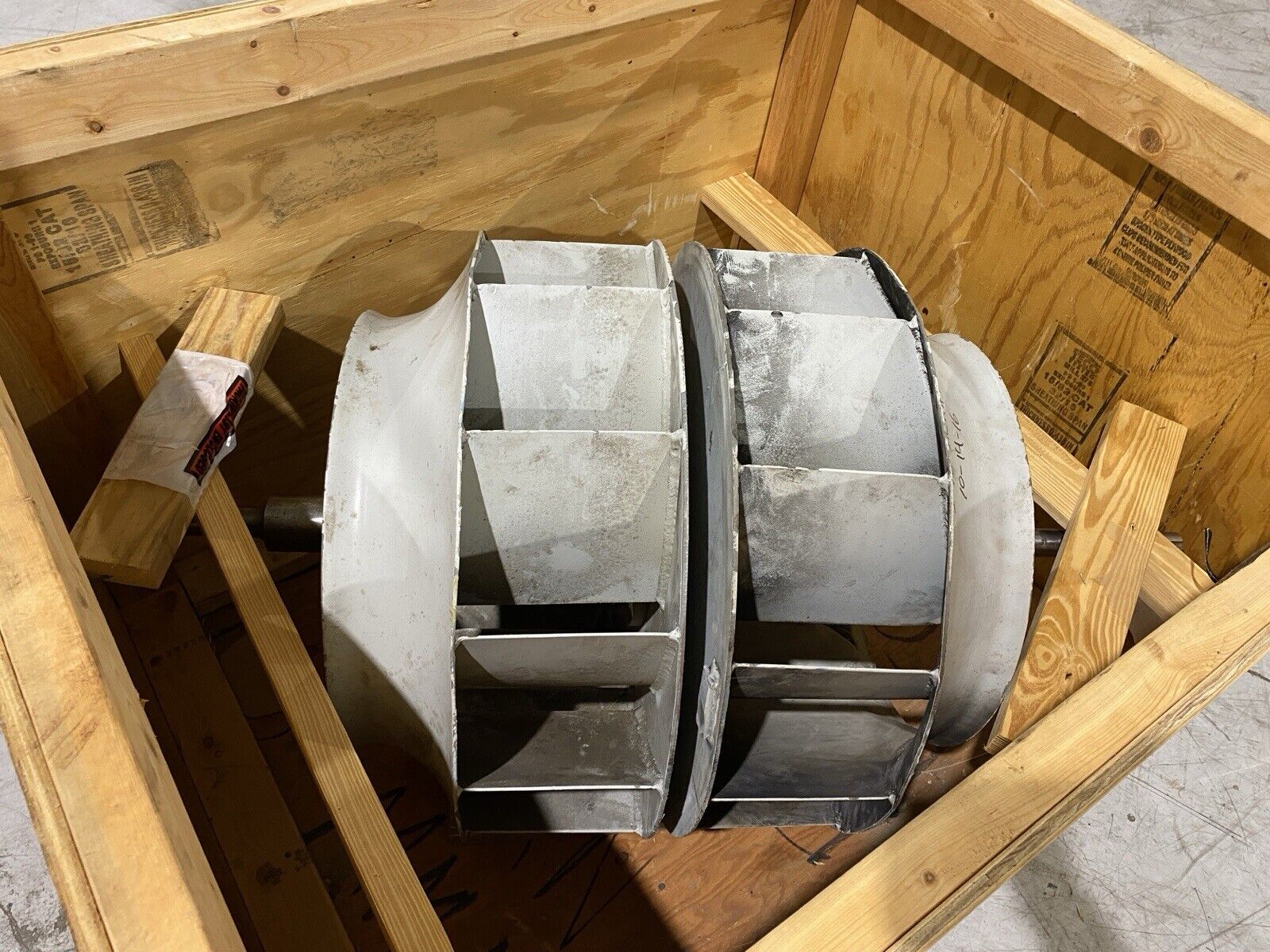 Howden Buffalo Centrifugal Fan Needs Repair - Maverick Industrial Sales