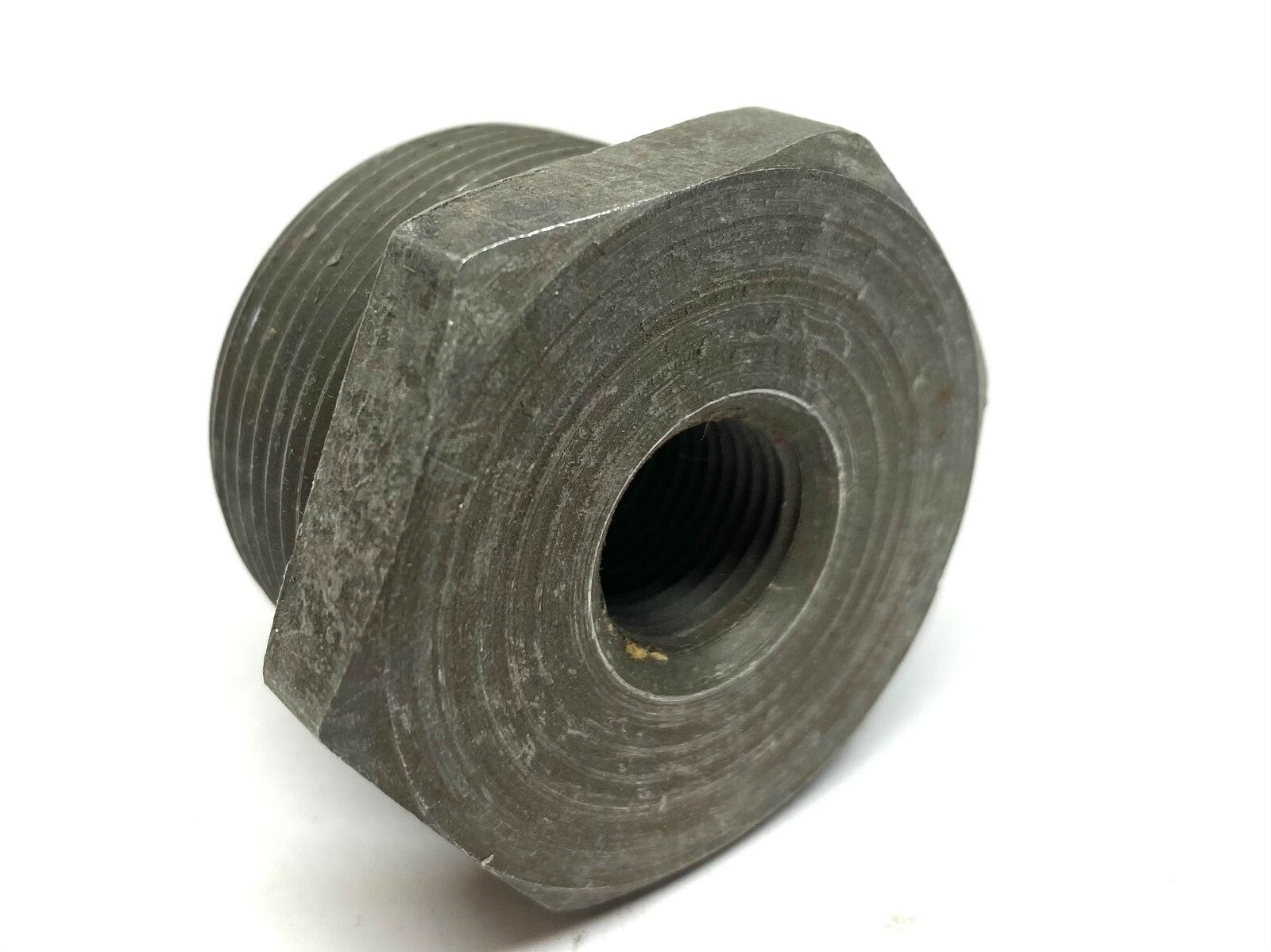 Hex Head Pipe Reducer Bushing Steel 1-1/4" NPT Male x 3/8" NPT Female LOT OF 3 - Maverick Industrial Sales