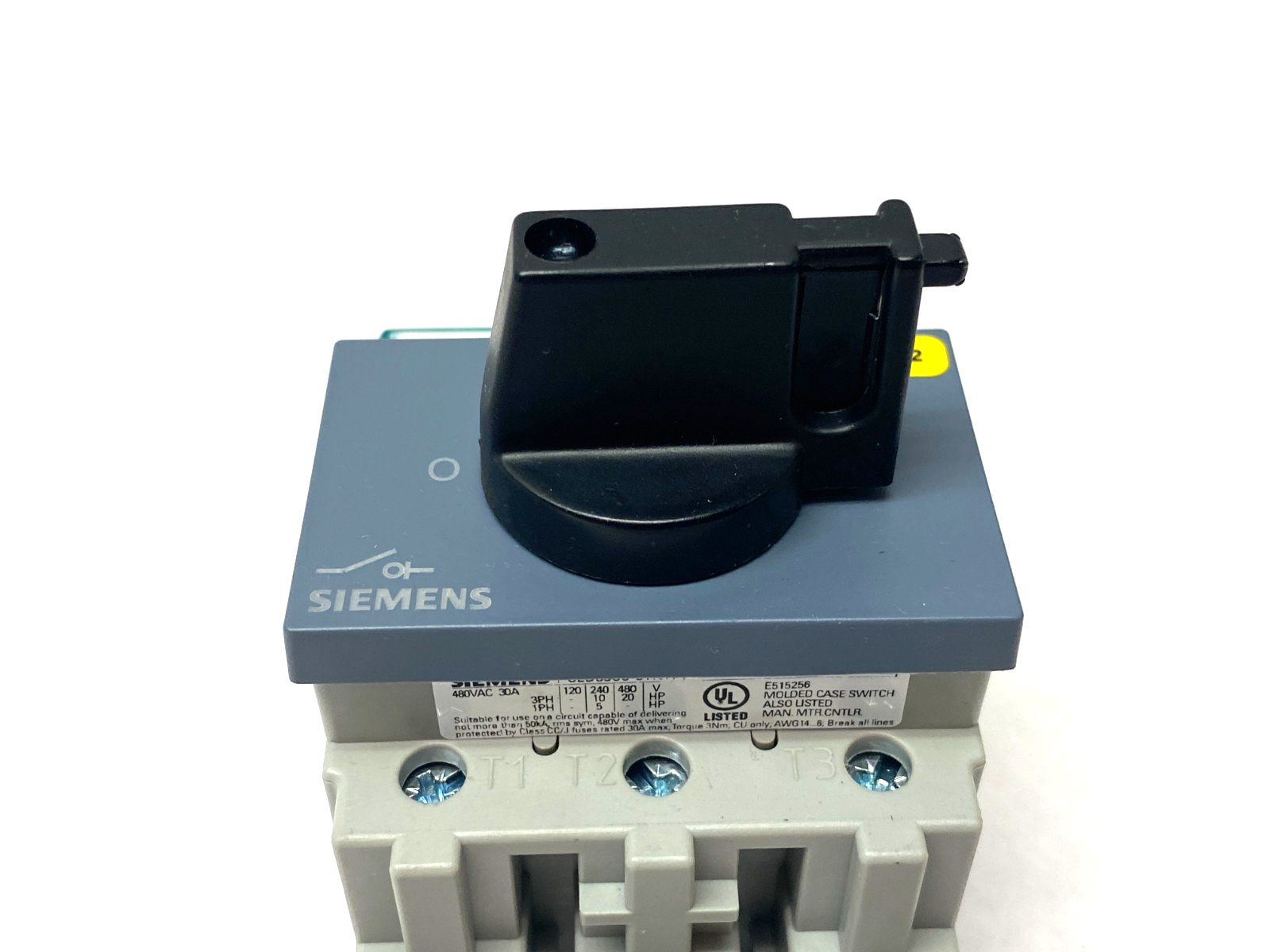 Siemens 3LD5000-0TK11 SENTRON Main Disconnect Switch 3-Pole - Maverick Industrial Sales