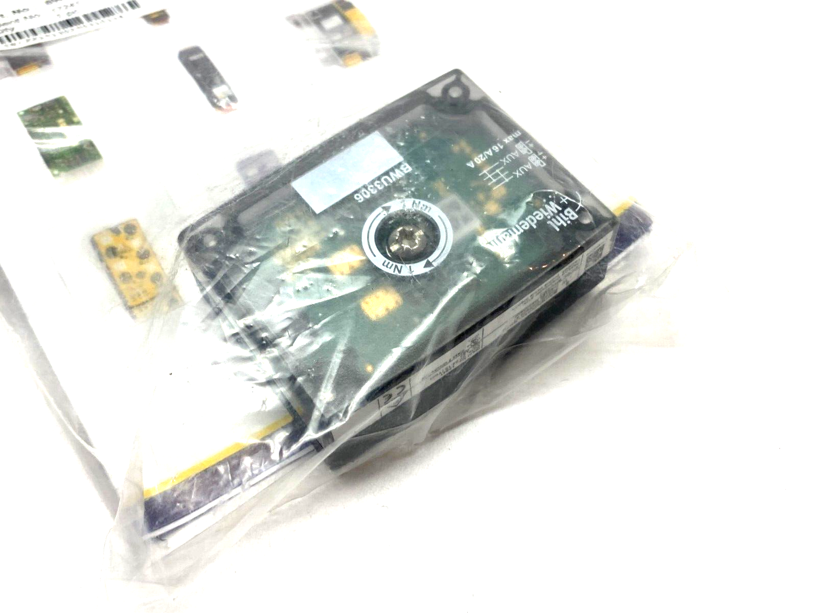 Bihl+Wiedemann BWU3306 Passive Distributor 16A/20A Profile Cable Branch 17241 - Maverick Industrial Sales