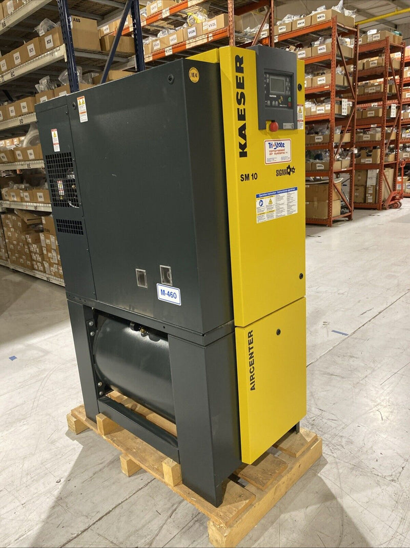 Kaeser 101791.0 AIRCENTER SM 10 Rotary Screw Compressor 3PH 3300 Hours - Maverick Industrial Sales