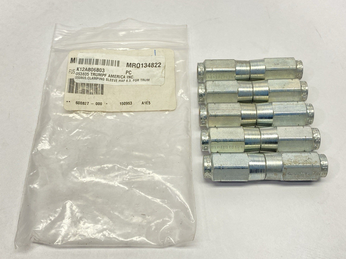 Trumpf 053805 Clamping Sleeve HAF 3.5 LOT OF 10 - Maverick Industrial Sales