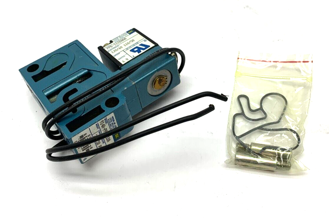 MAC Valves 914A-PP-111BA Solenoid Valve w/ Gasket 25-150 PSI - Maverick Industrial Sales