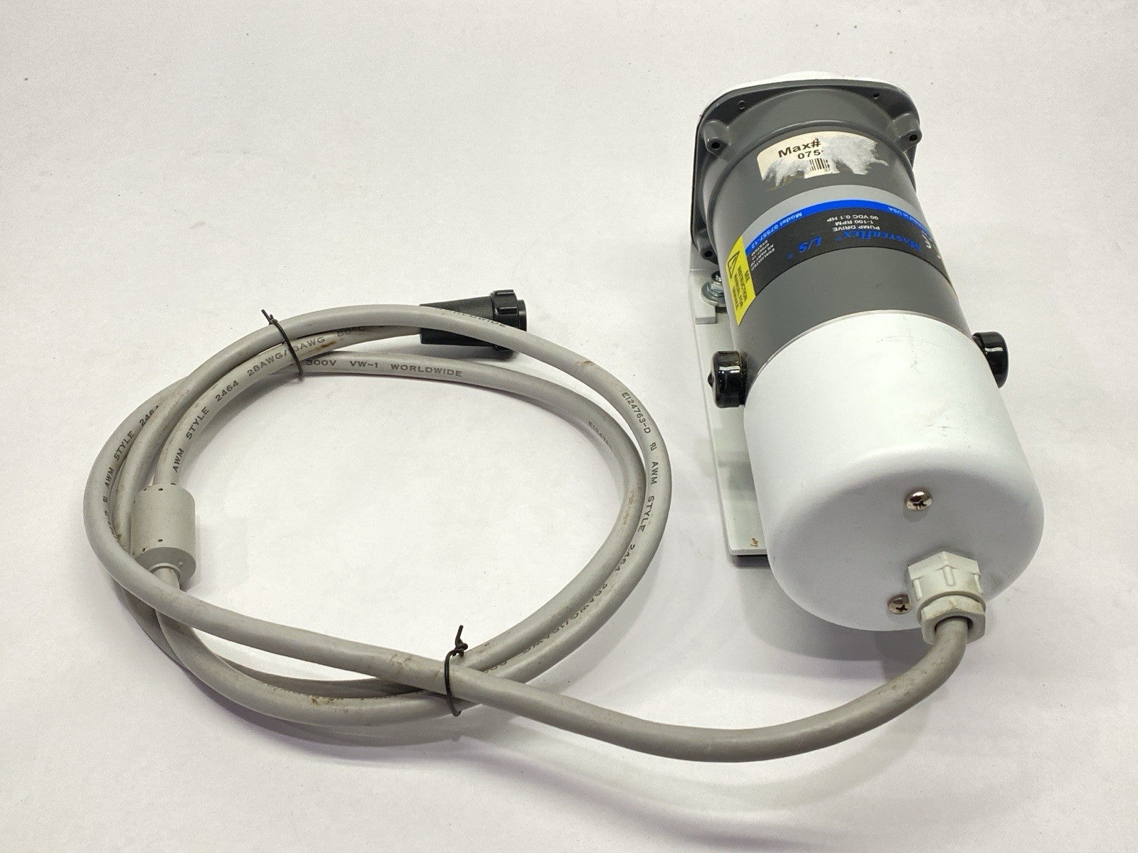 MasterFlex 07557-12 Pump Drive 1-100RPM 90VDC 0.1HP - Maverick Industrial Sales