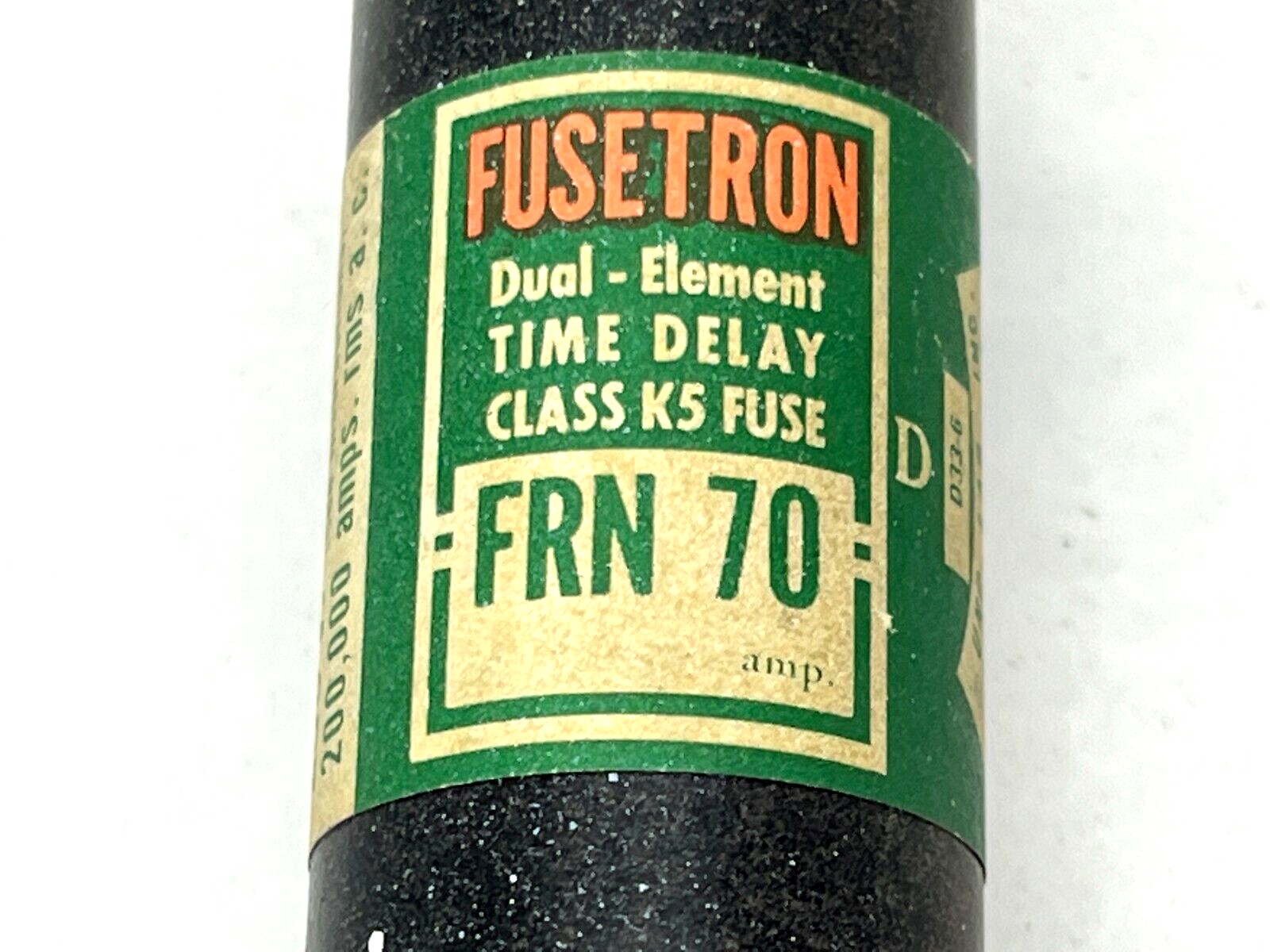 Bussman FRN 70 Fusetron Dual-Element Time Delay Fuse 70A 250V - Maverick Industrial Sales