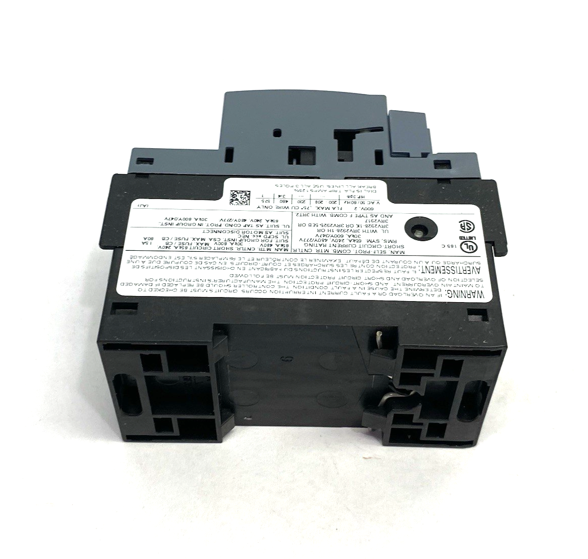 Siemens 3RV2021-1BA10 SIRIUS Motor Protection Circuit Breaker Size S00 - Maverick Industrial Sales
