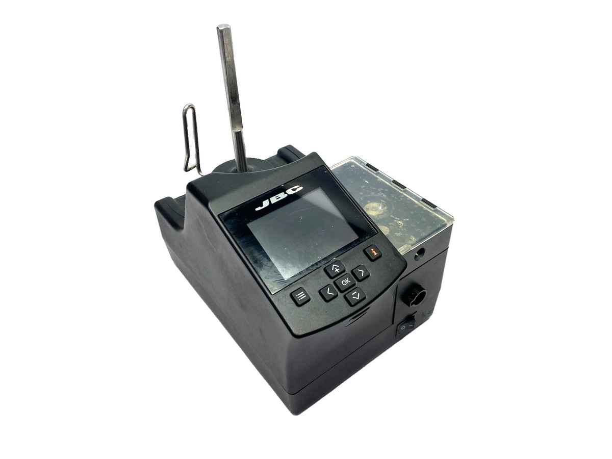 JBC ALU-110VA Auto Feed Soldering Station 110-130V 180W 50/60Hz TURNS ON - Maverick Industrial Sales