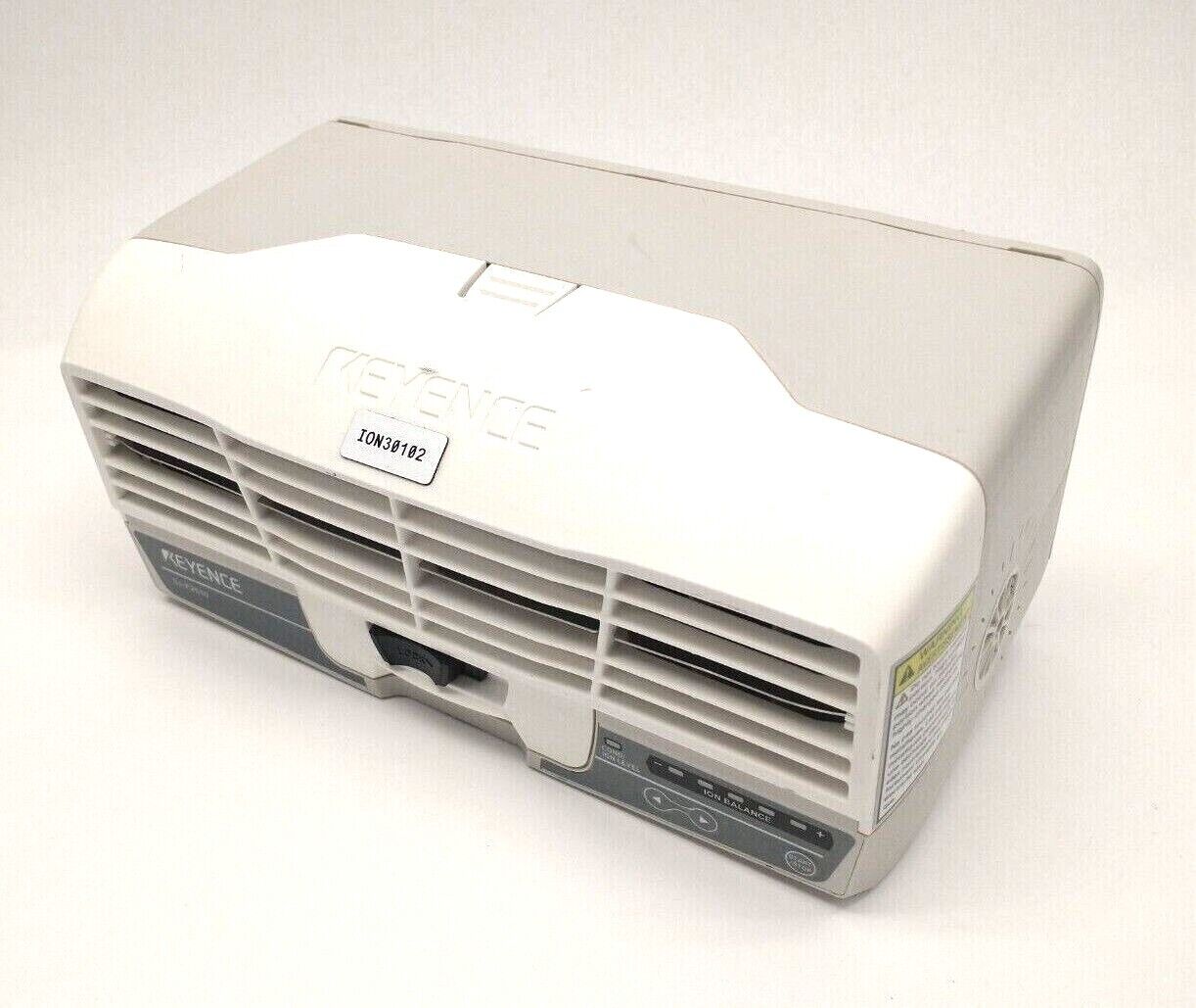 Keyence SJ-F2010 Wide-Area Static Elimination Blower Main Unit Pulse AC NO STAND - Maverick Industrial Sales