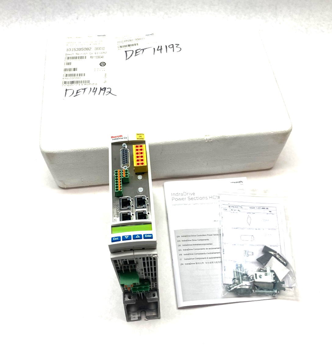 Bosch Rexroth R911338049 Comp. Converter HCS01.1E-W0008-A-03-A-CC-EC-ET-L4-NN-FW - Maverick Industrial Sales