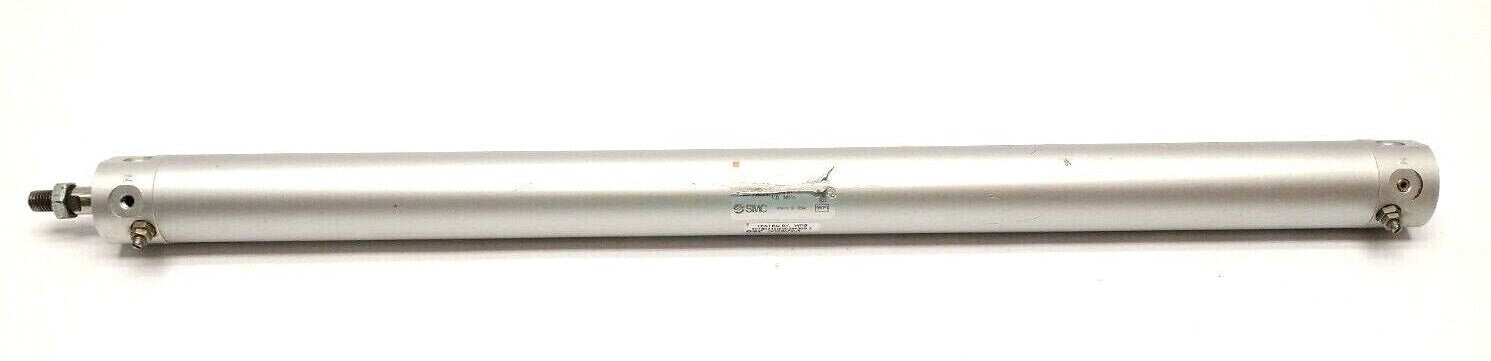 NCDGBA25-1500 | SMC Round Body Pneumatic Cylinder 1" Bore 15" Stroke - Used - Maverick Industrial Sales